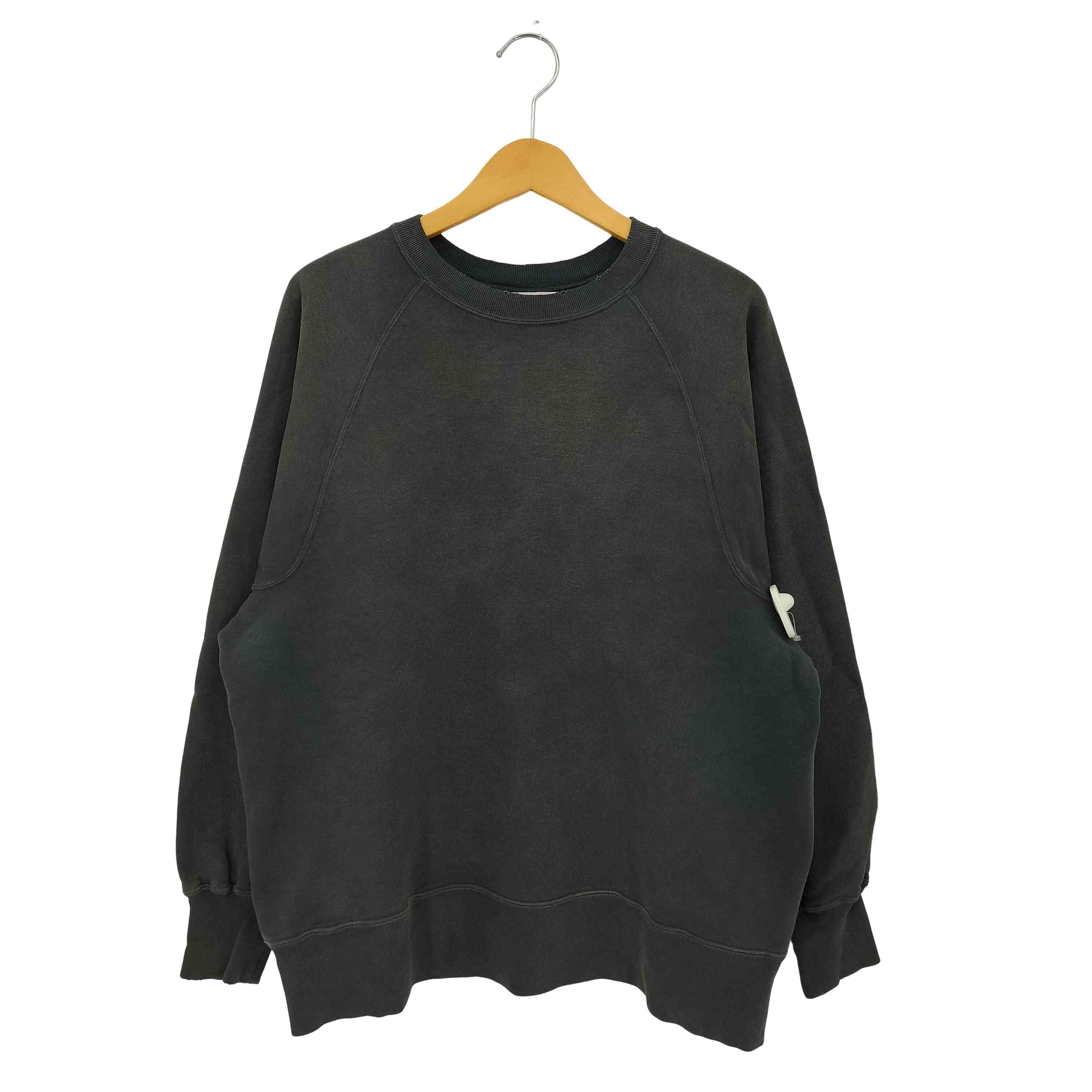 【中古】グラッドハンド GLADHAND AKOM - SWEAT 10.7Oz GUSSET ACTION SLEEVE 10.7薬局衡オンス 御客さん 行動 不都合製作 ラグランスリーブスウェット 調教師 メンズ  L
