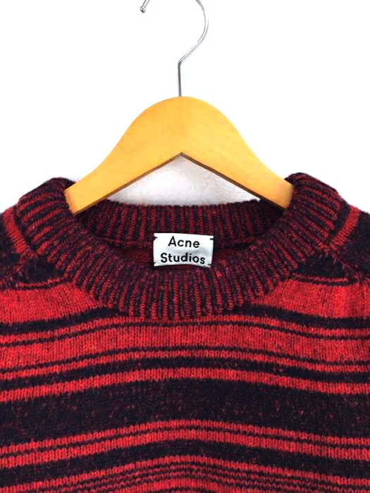 楽天市場 Acne Studios アクネストゥディオズ ニット セーター メンズ 黒系 赤系 Jpn S Kees 中古 ブランド古着バズストアbazzstore 11 Bazzstore ブランド古着バズストア