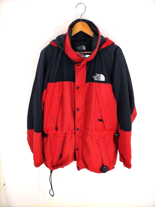 The North Face ザノースフェイス 嶽ジャンパー メンズ 咎人ソース 赤色信号系 Ll 90s ノーステッククロス マウンテンパーカー 中古 銘柄古着バズストアbazzstore Musiciantuts Com