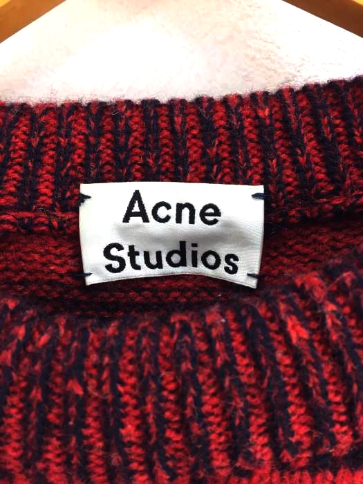 楽天市場 Acne Studios アクネストゥディオズ ニット セーター メンズ 黒系 赤系 Jpn S Kees 中古 ブランド古着バズストアbazzstore 11 Bazzstore ブランド古着バズストア