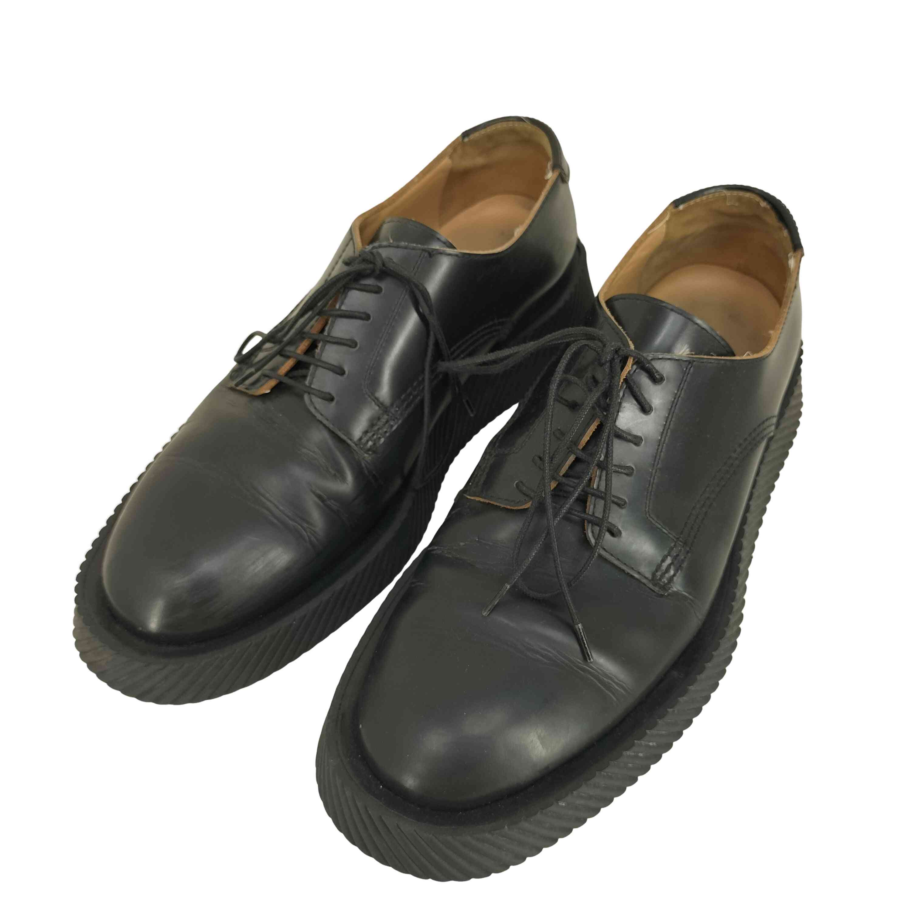 【中古】ジルサンダー JIL SANDER レザー 外羽式 ダービーシューズ メンズ 39