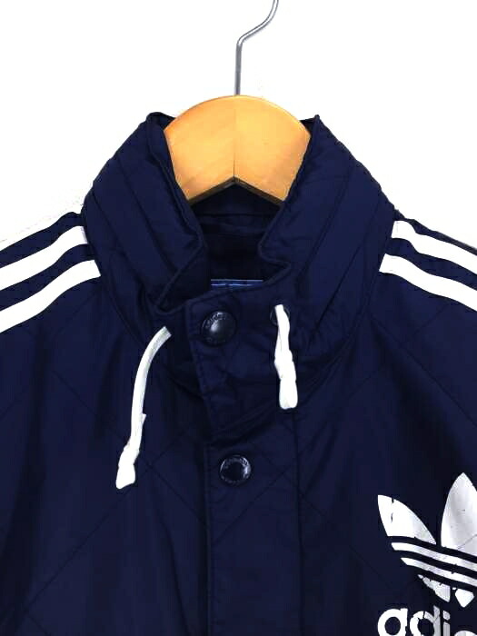 楽天市場 Adidas Originals アディダスオリジナルス ナイロンジャケット メンズ 青系 Jpn Xs 日本サイズ Xs 相当 キルティング スナップボタンジャケット 中古 ブランド古着バズストアbazzstore 0409 Bazzstore ブランド古着バズストア