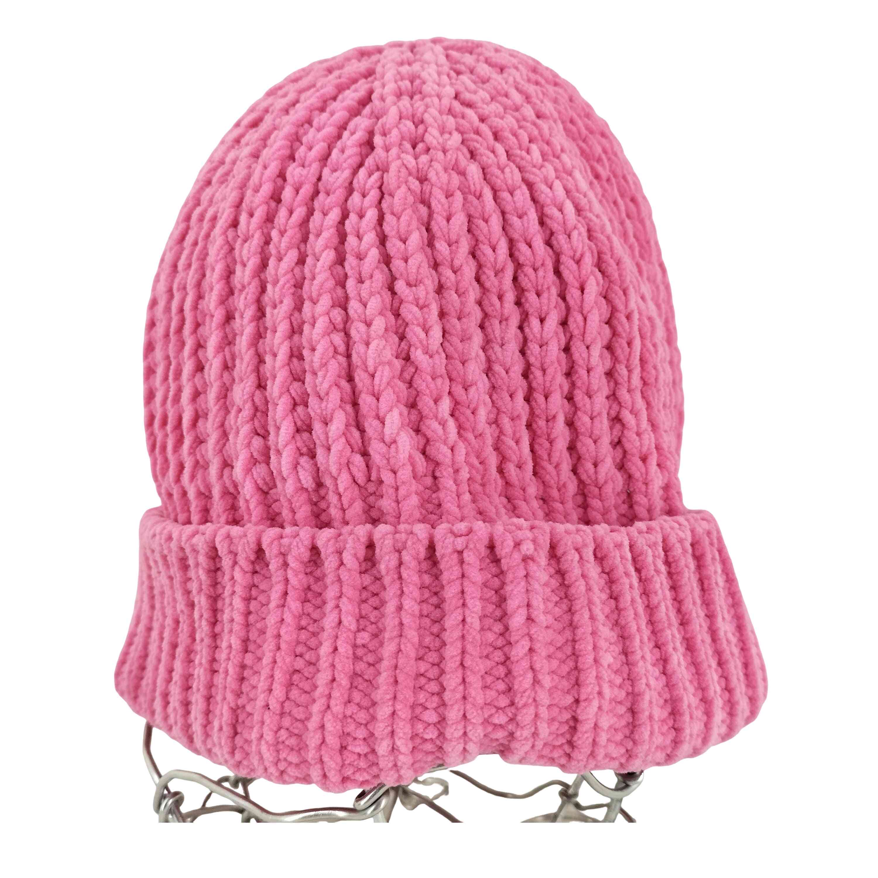 【中古】ボッテガヴェネタ BOTTEGA VENETA Ribbed Chenille Beanie レディース M