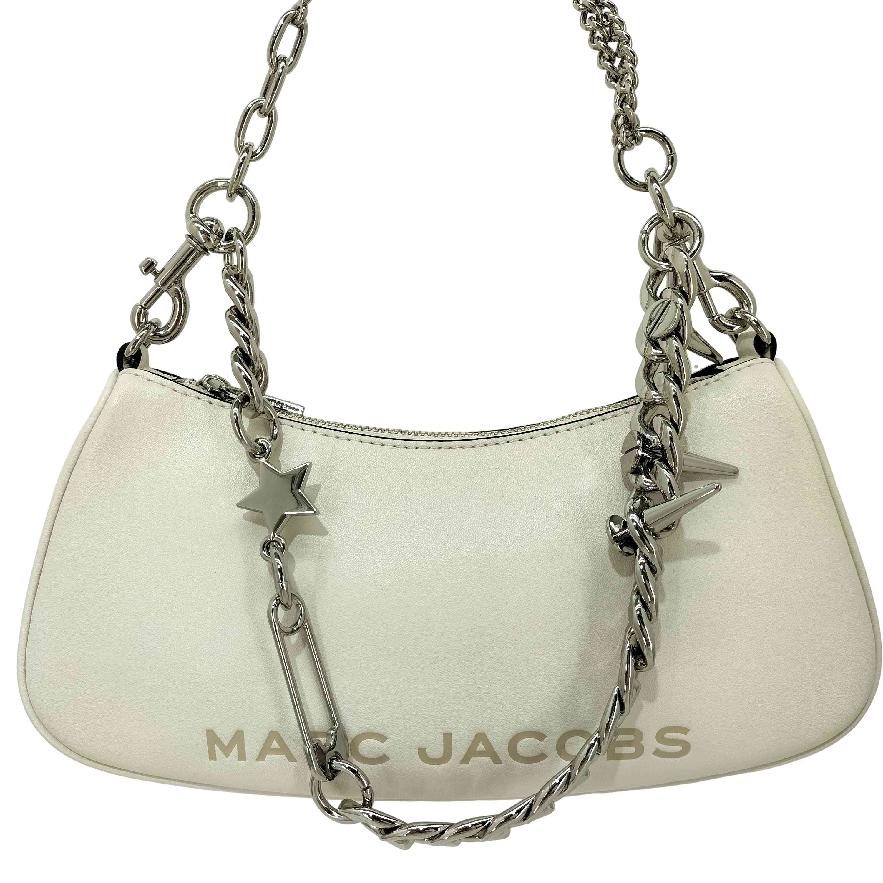 【中古】マークジェイコブス MARC JACOBS The Charm Shoulder Bag ザ 惹きつける 肩部 御徒面子 レディース 書きあらわす無