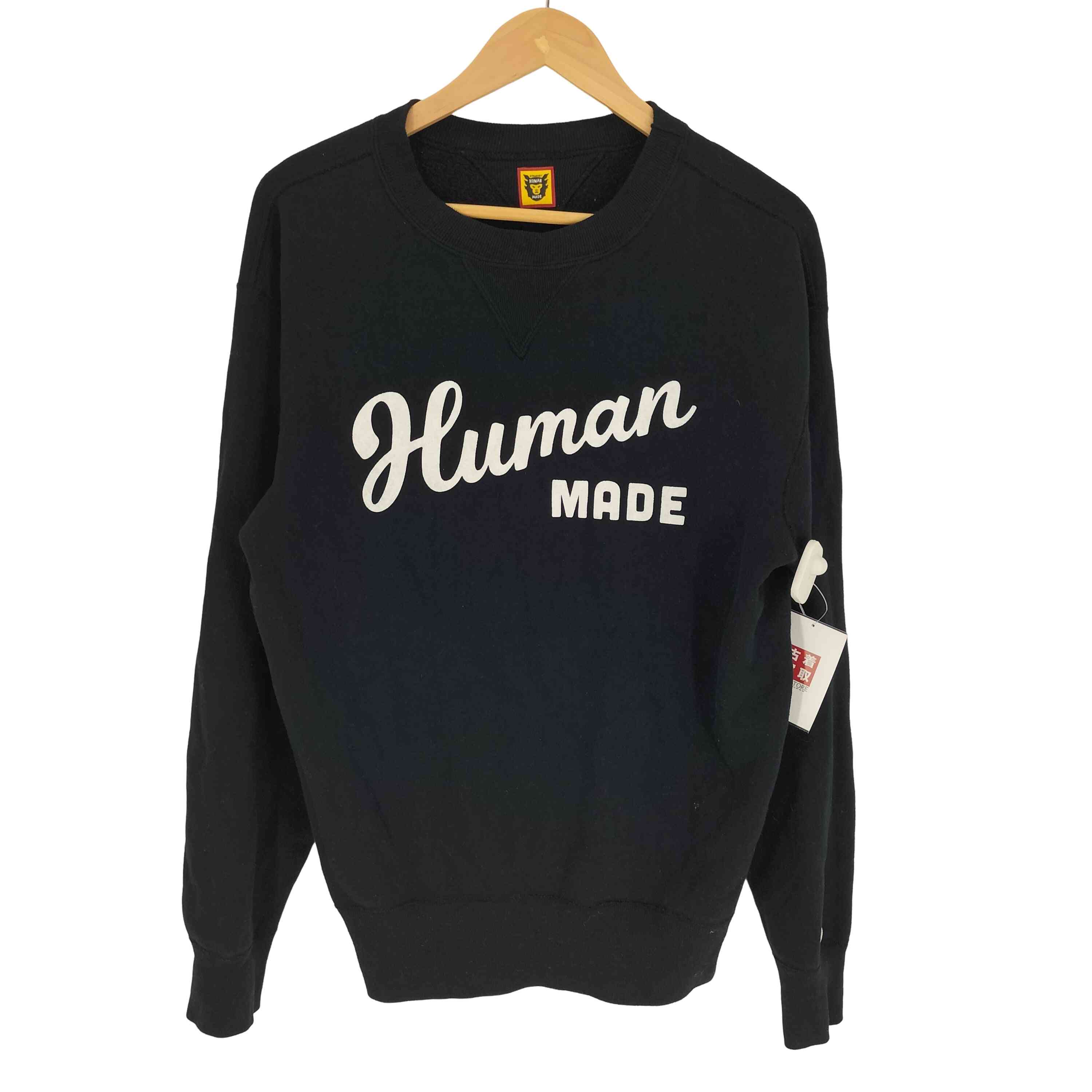 HUMAN MADE ブラック スウェット 楽天市場】HUMAN MADE 24aw TSURIAMI SWEATSHIRT Lサイズ