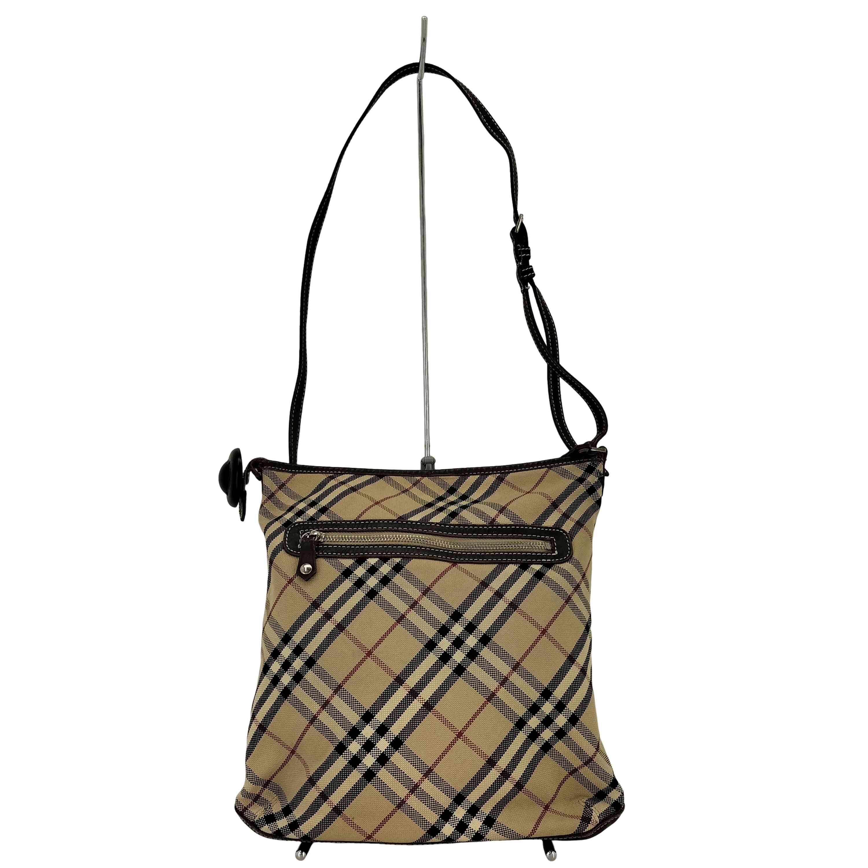 【中古】バーバリーブルーレーベル BURBERRY BLUE LABEL ノバチェック ショルダーバッグ レディース 表記無 ｜BAZZSTORE ブランド古着バズストア