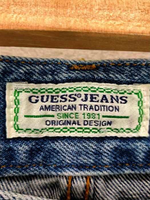 Guess ゲス ジーンズ猿股 メンズ 青色信号取り合わせ 32inch 81 持続的デニムパンツ 中古 ブランド名古着バズ店舗bazzstore ゲス Guess デニムパンツ メンズ32inch ストレートデニムパンツ Damienrice Com