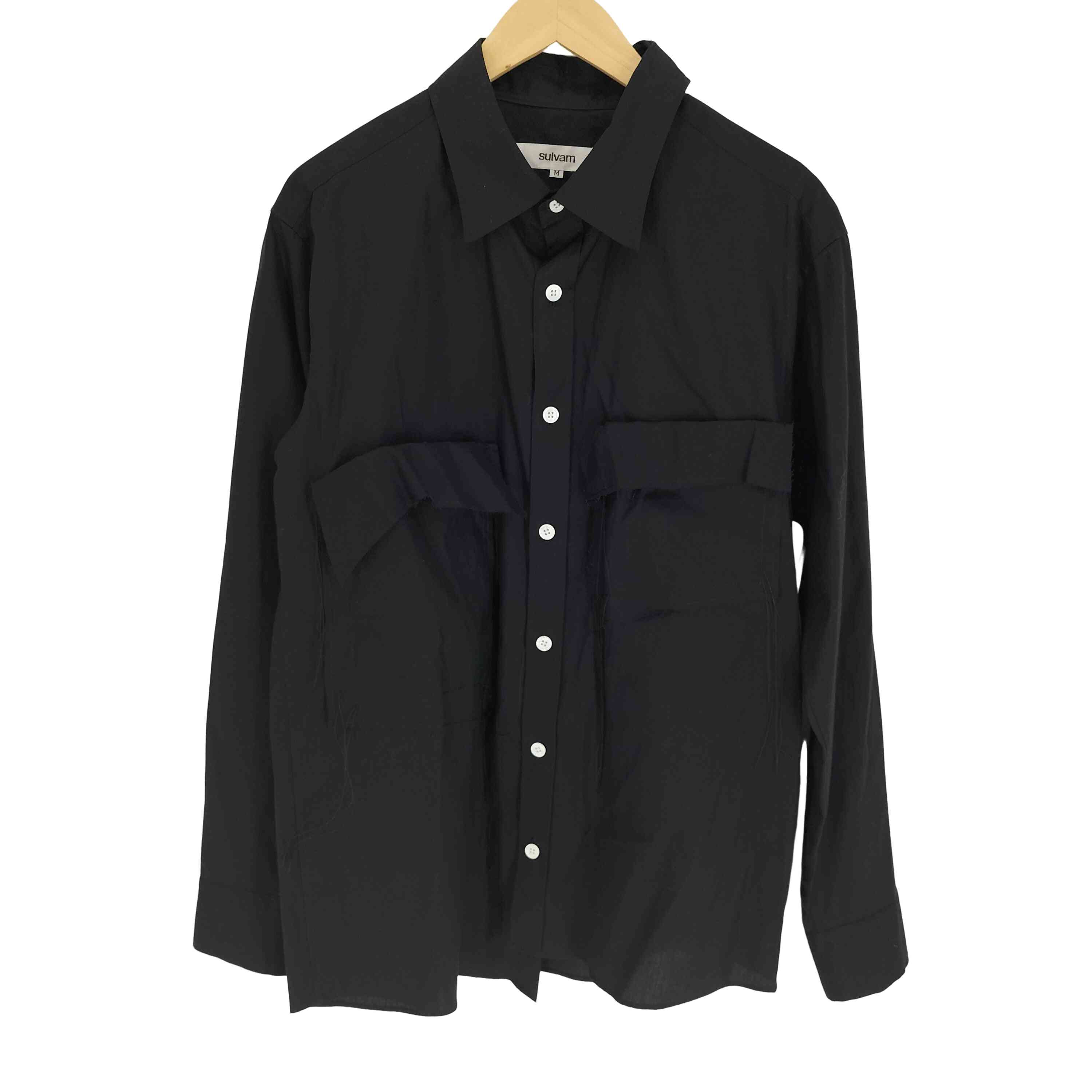 【中古】サルバム sulvam 25SS Shirt Color Pocket Shirt メンズ JPN：M