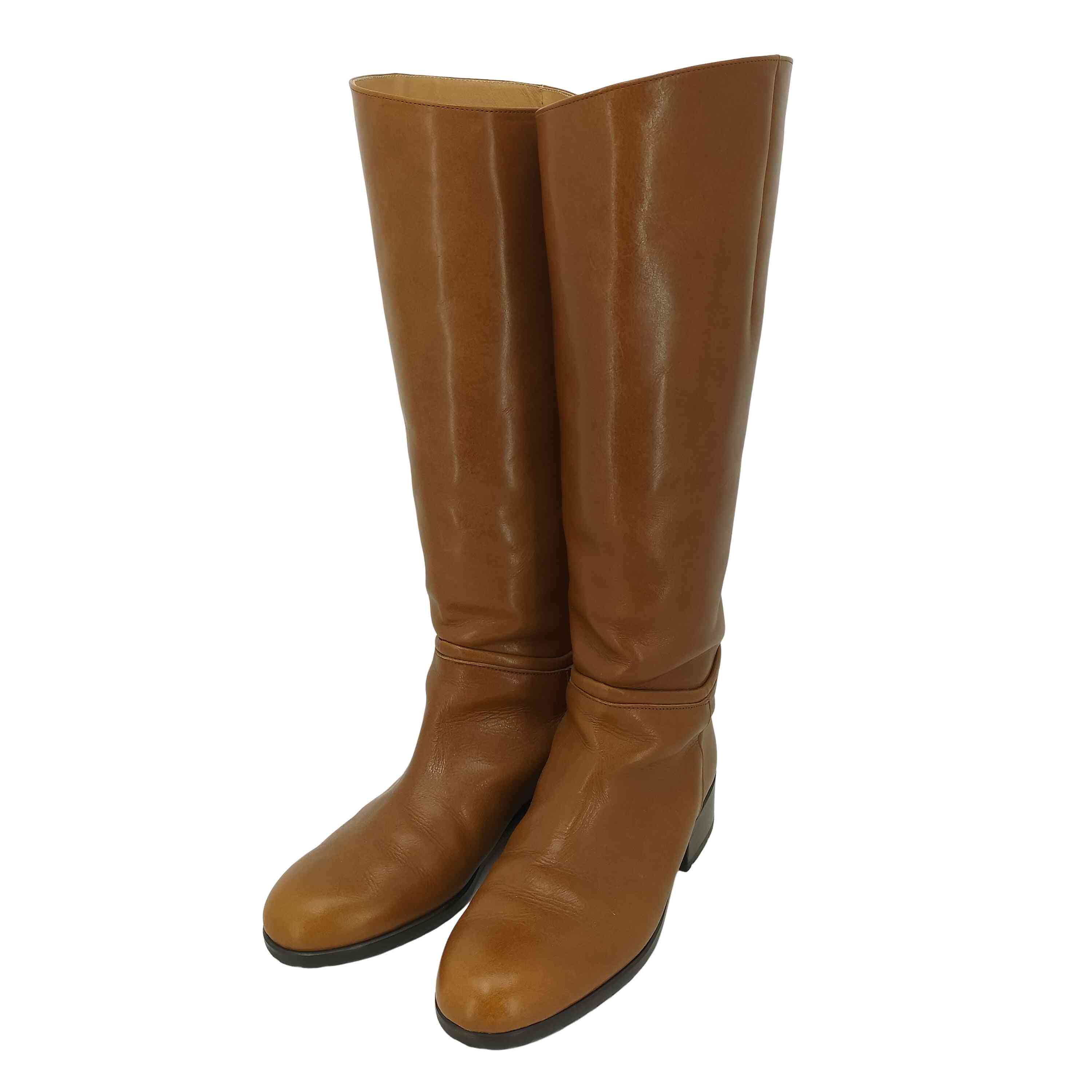 【中古】スティーブンアラン Steven Alan LEATHER RIDING BOOTS なめし革 ライディング ブーツ レディース JPN：37