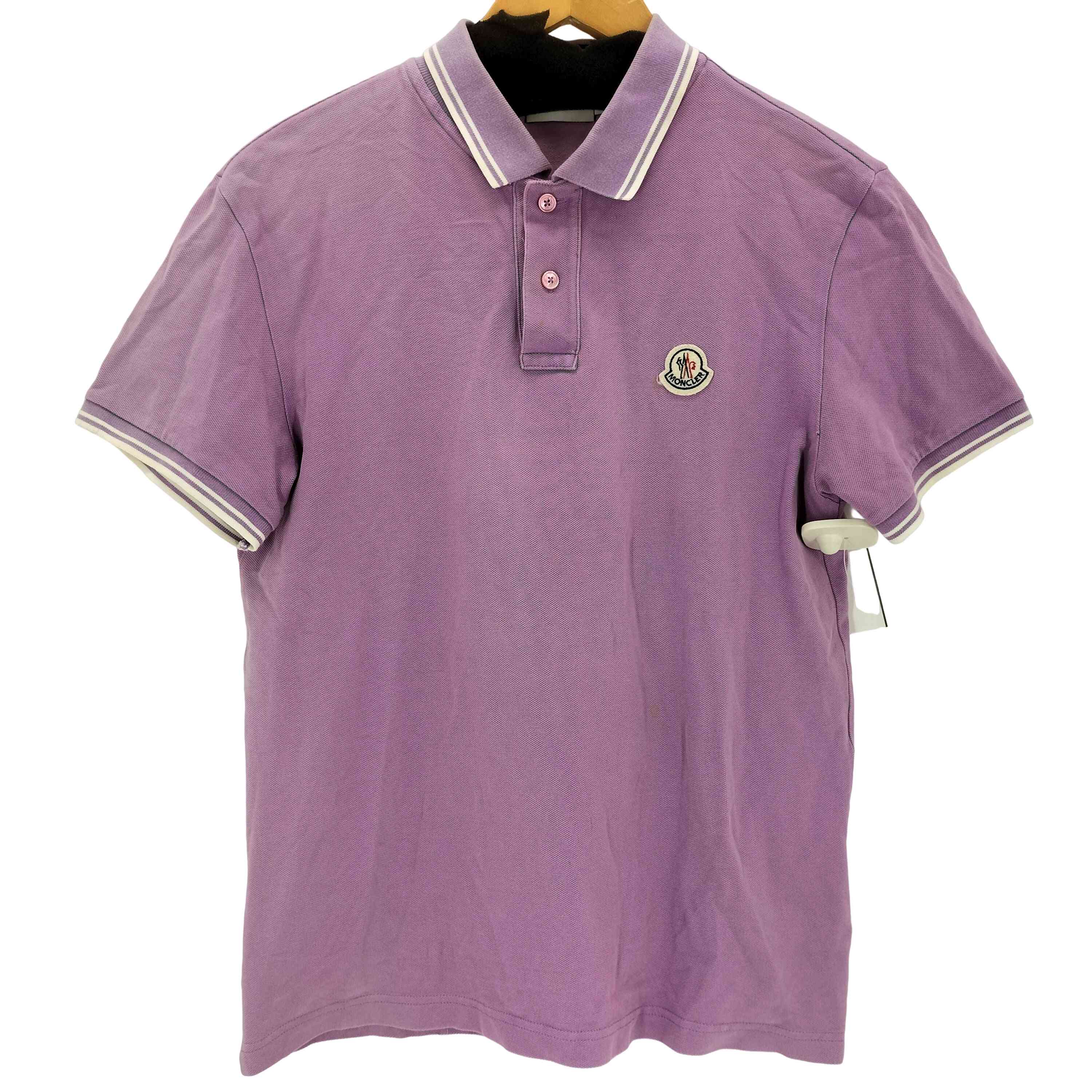 【中古】モンク軌跡 MONCLER Slim Fit MAGLIA POLO MANICA CORTA 半袖スポーツシャツ レディース  M