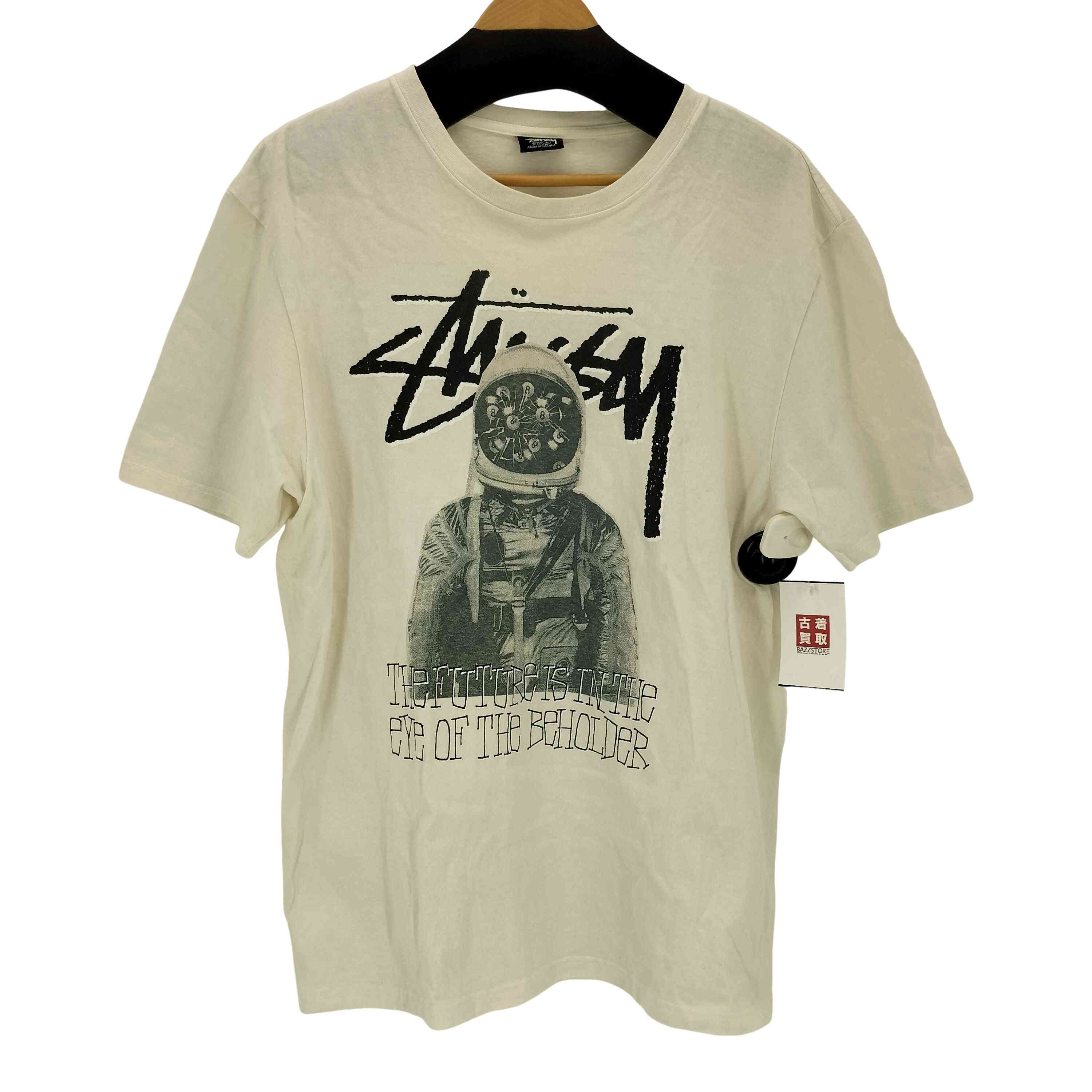 【中古】ステューシー Stussy  刷り上げるロゴタイプティーシャツ メンズ import：L