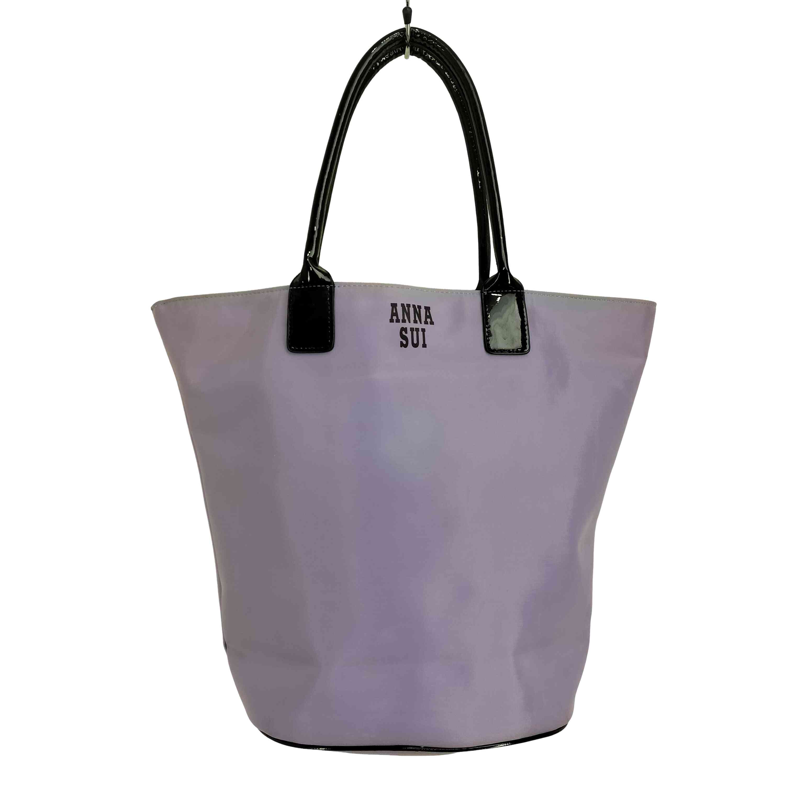 【美品】ANNA SUI アナスイ エナメルハンドバッグ パープル 楽天市場】ANNA SUI(アナスイ) トートバッグ 紫 パープル エナメル