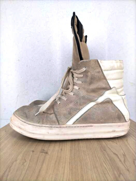 楽天市場 Rick Owens リックオウエンス スニーカー メンズ 茶系 Eur 41 ジオバスケット サイドジップハイカットスニーカー 中古 ブランド古着バズストアbazzstore Bazzstore ブランド古着バズストア