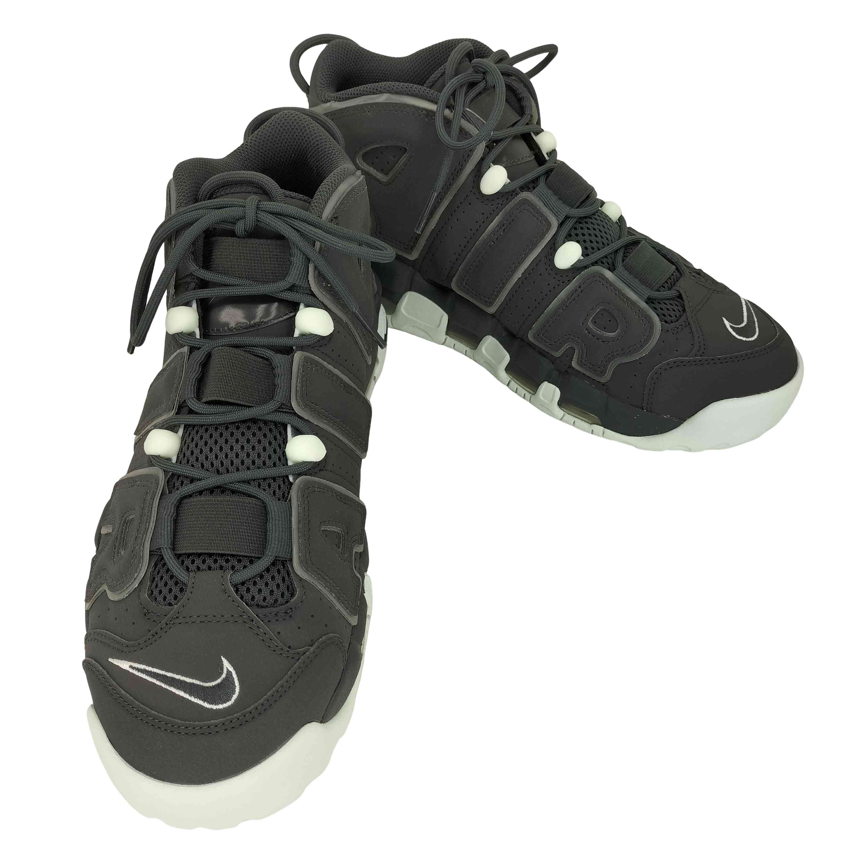 【中古】ナイキ NIKE AIR MORE UPTEMPO 96 DK SMOKE GREY DK SMOKE GREY エア湖 トマス・モア 繰り上げるペース メンズ JPN：27.5