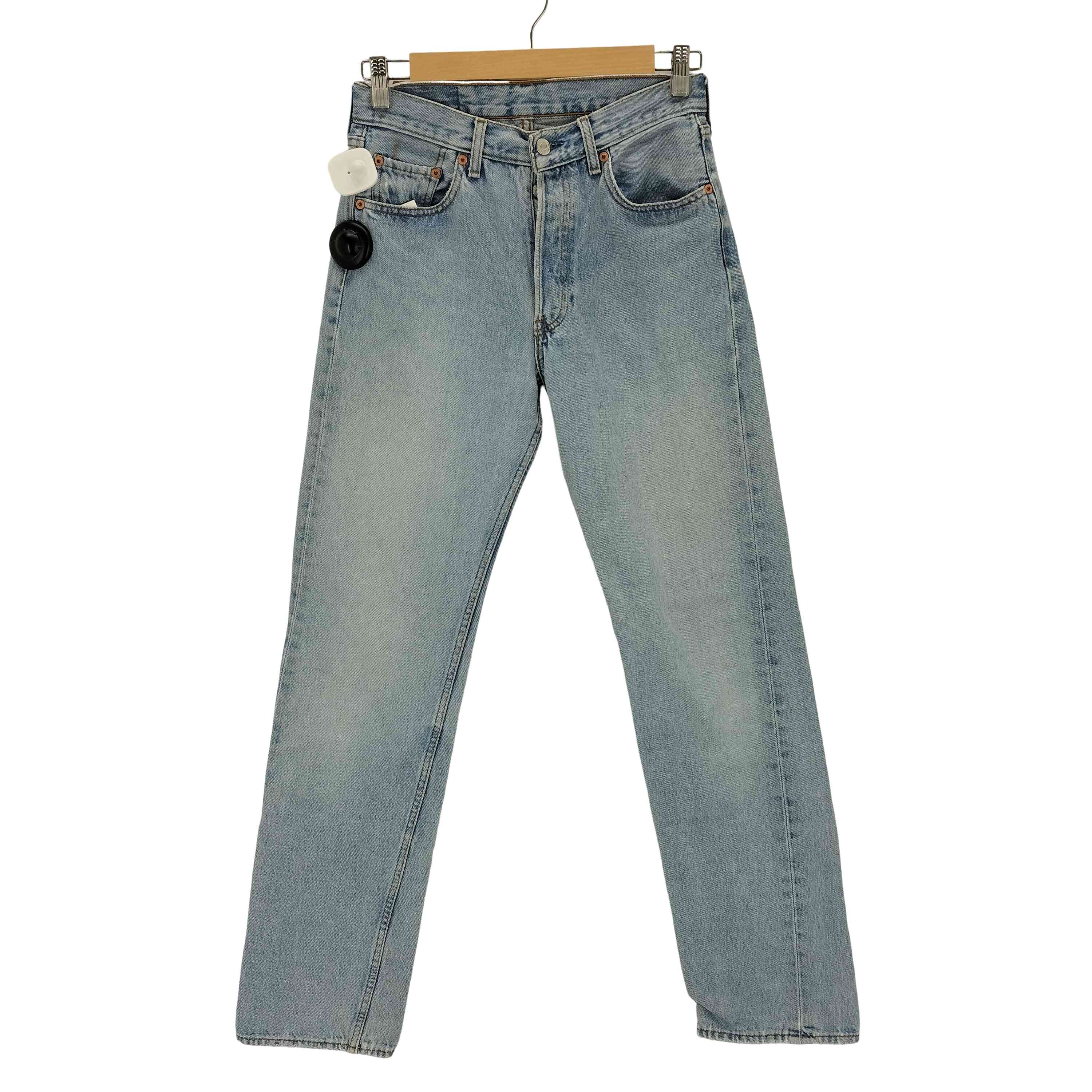 【中古】リーバイス Levis 90s ユーロリーバイス 295刻印 501 スモールE ボタンフライデニムパンツ メンズ 30/34