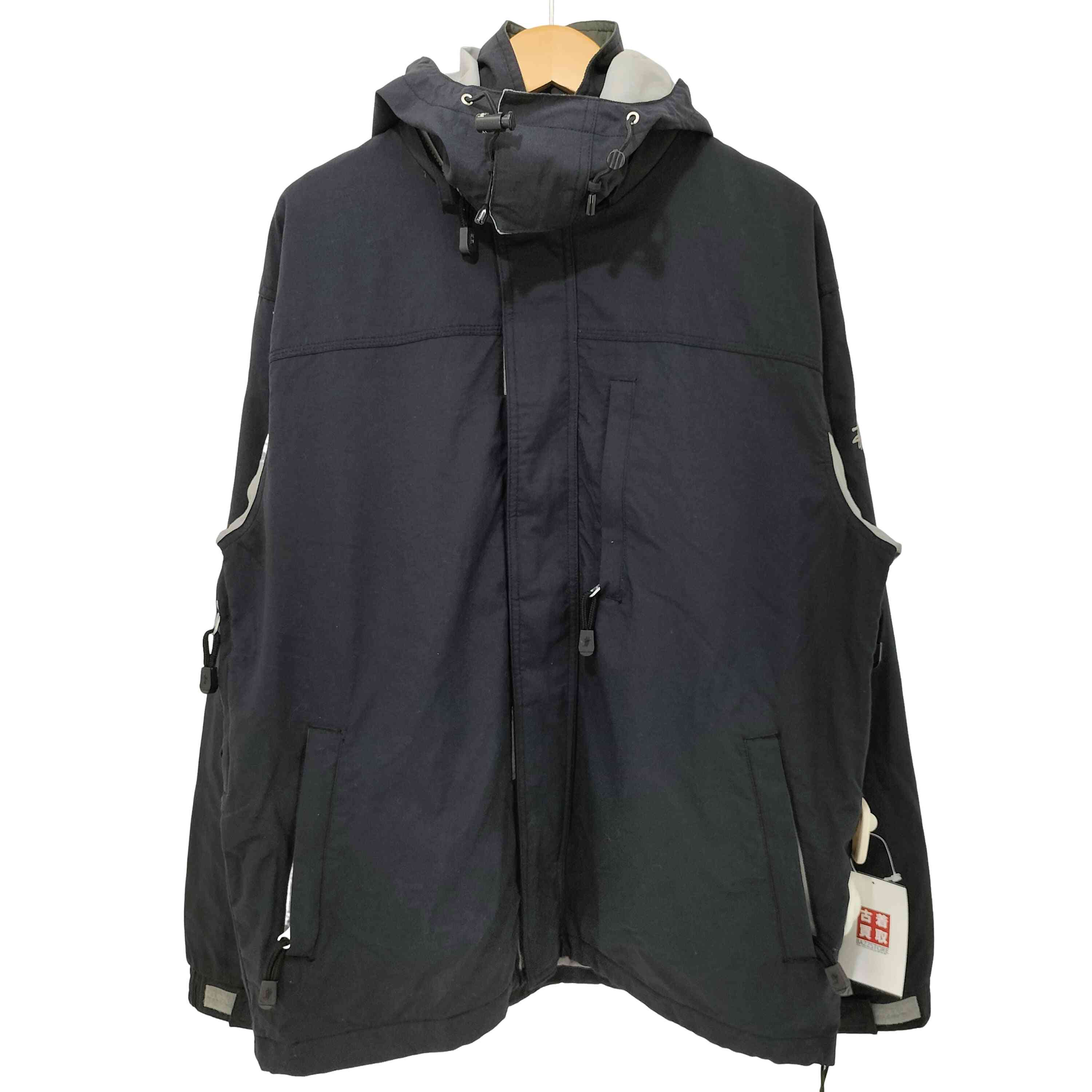 【中古】ステューシー Stussy 90-2000s OLD ナイロン お山パーカー メンズ import：M