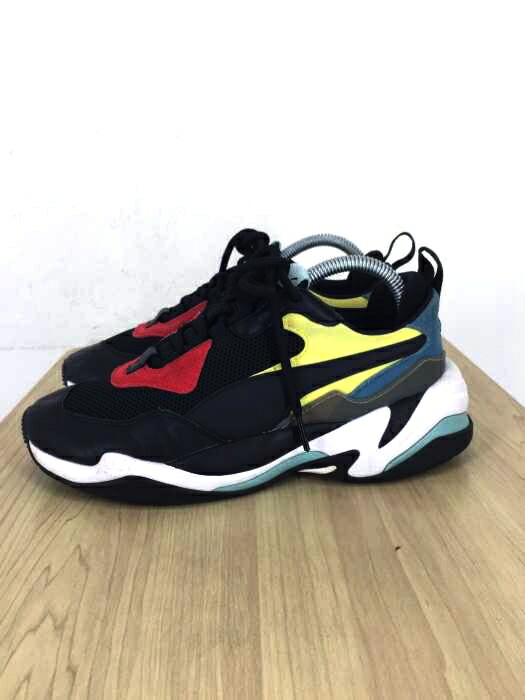 楽天市場 Puma プーマ スニーカー レディース 黒系 赤系 Jpn 24 5 日本サイズ 24 5cm 相当 Thunder Spectra 中古 ブランド古着バズストアbazzstore 1611 Bazzstore ブランド古着バズストア