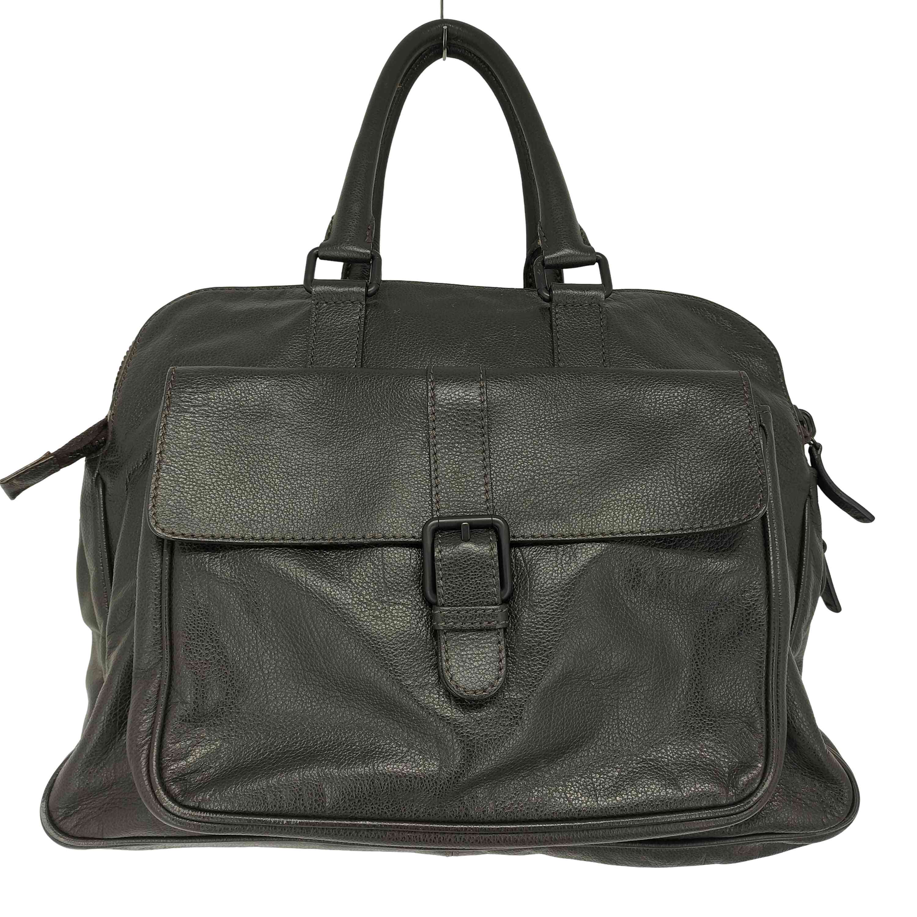 【中古】ジョルジオアルマーニ Giorgio Armani BRIEFCASE VIT.LAMA LUCIDO 2WAYビジネスバッグ レザーブリーフケース メンズ 表記無