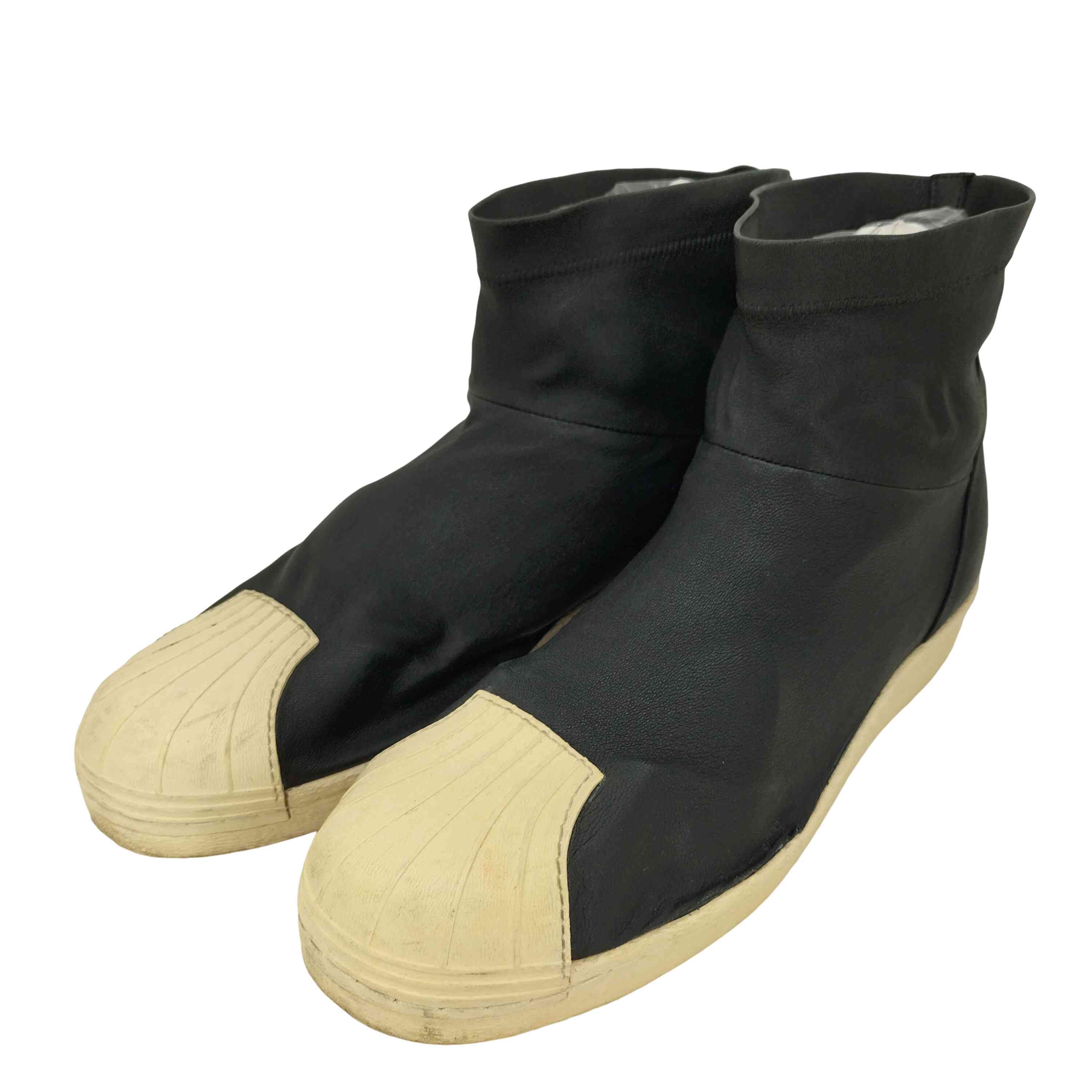 【中古】リックオウエンス RICK OWENS SUPERSTAR ANKLE BOOT メンズ 書きあらわす無
