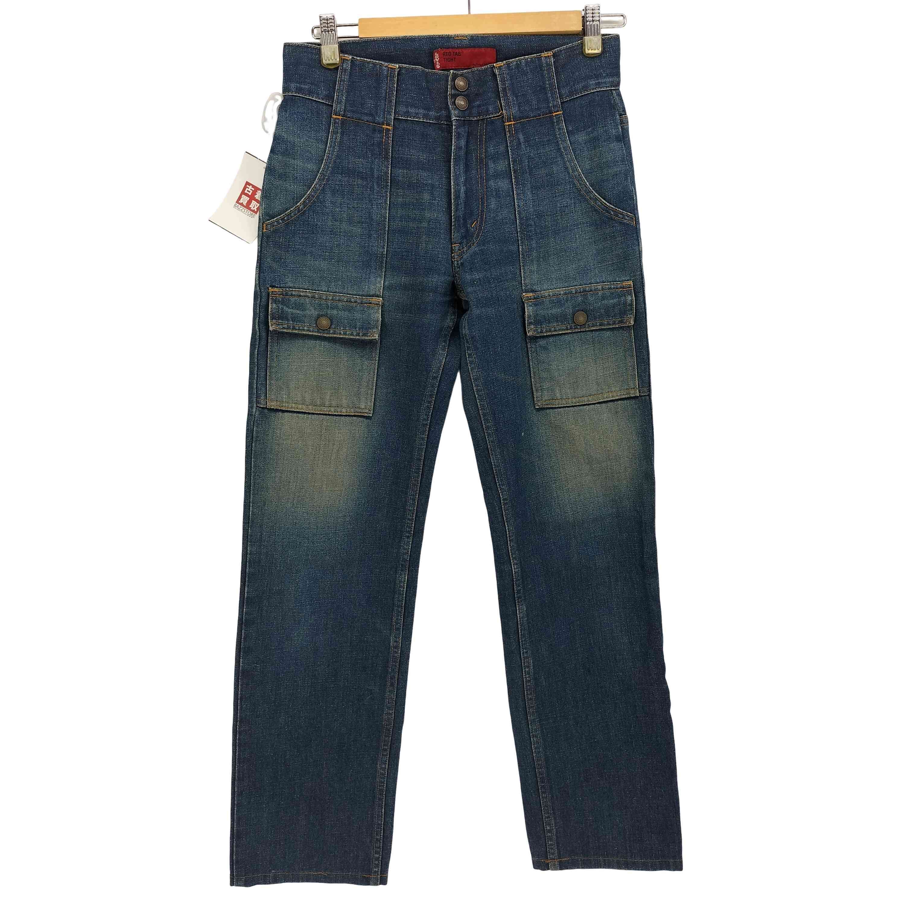 楽天市場】LEVIS RED Capsule Bleach Denim Pant Size-27 リーバイス