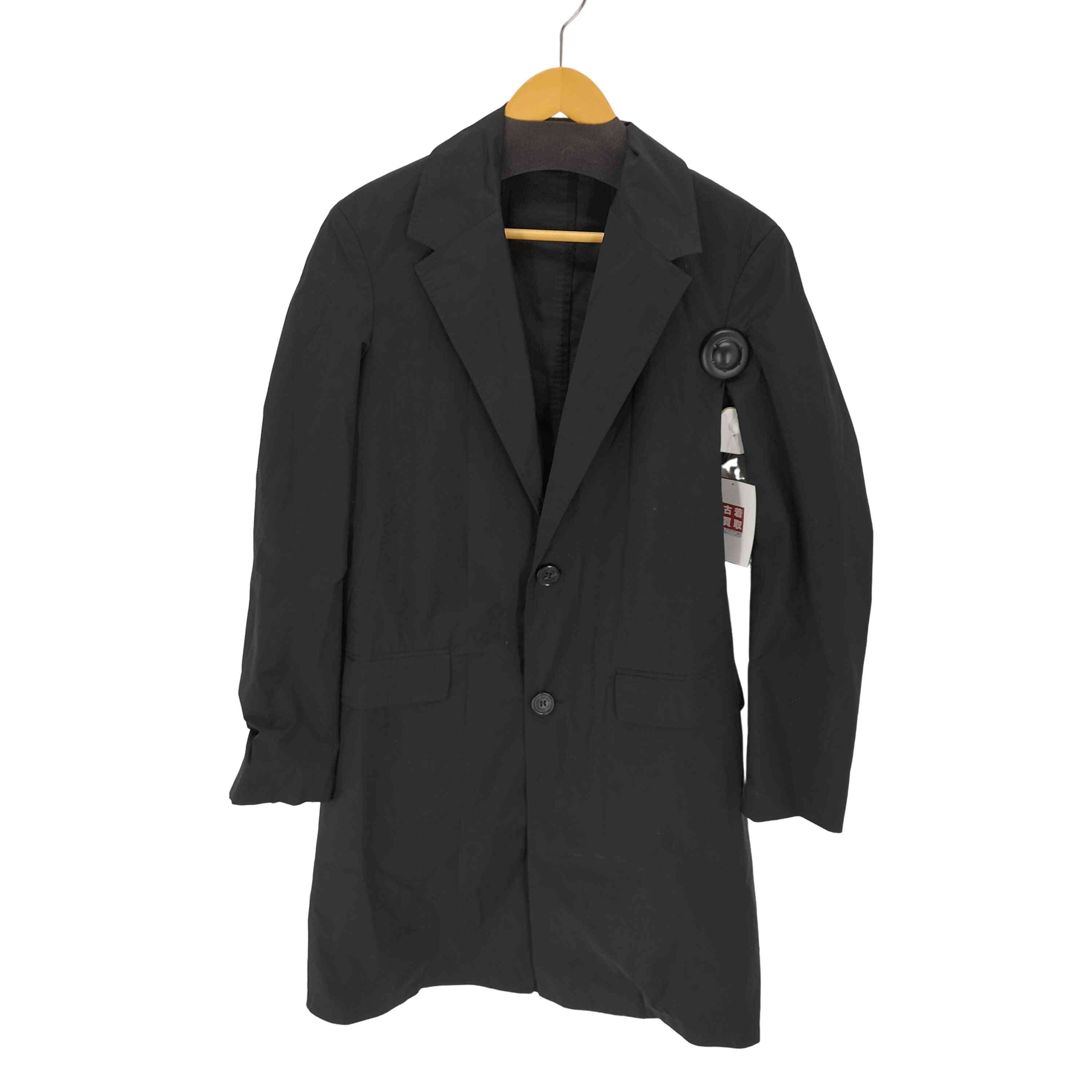 ☆美品☆ニールバレット マットナイロン シングルコート 黒 48 1139505314714-1.jpg