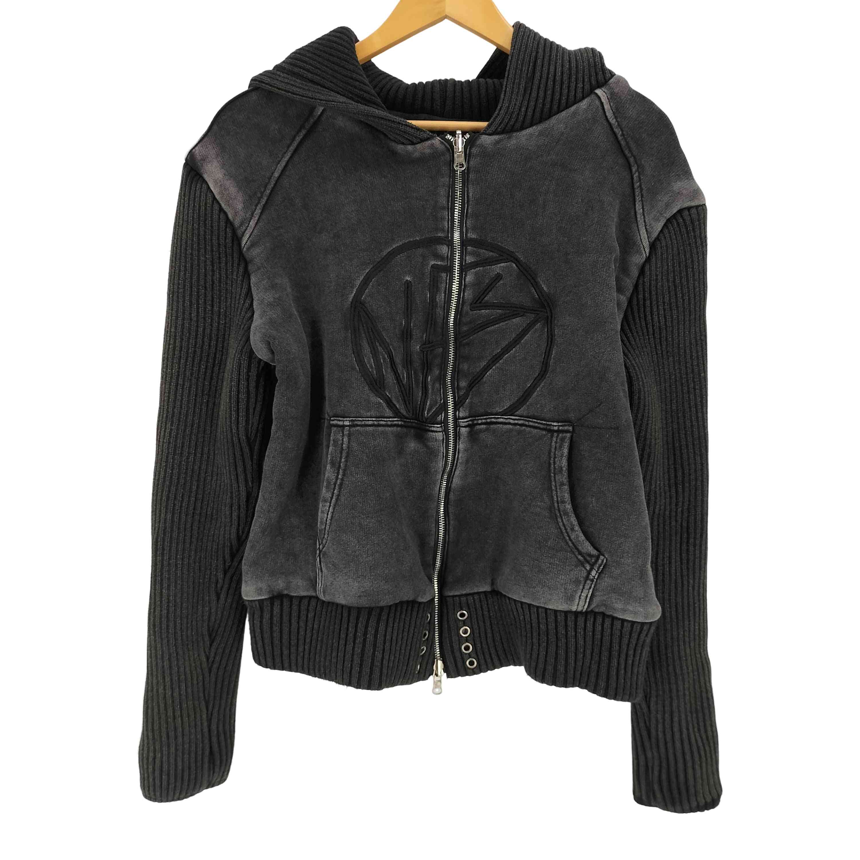NO/FAITH STUDIOUS hoodie black パーカー M NO/FAITH STUDIOS(ノーフェイスストゥディオス)のメンズ
