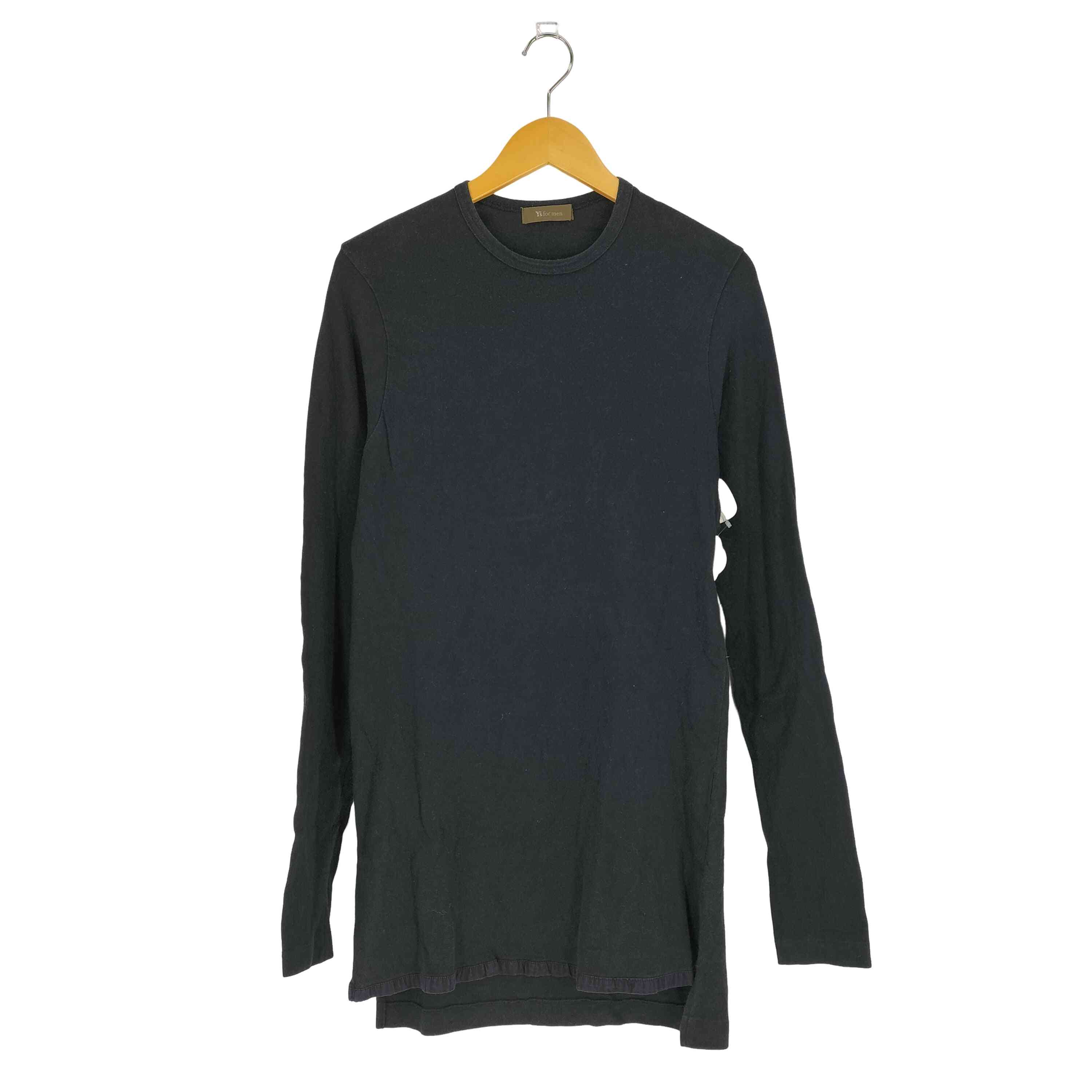 【中古】ワイズフォーメン Ys for men サイドスリット ロング L/S カットソー メンズ JPN：3