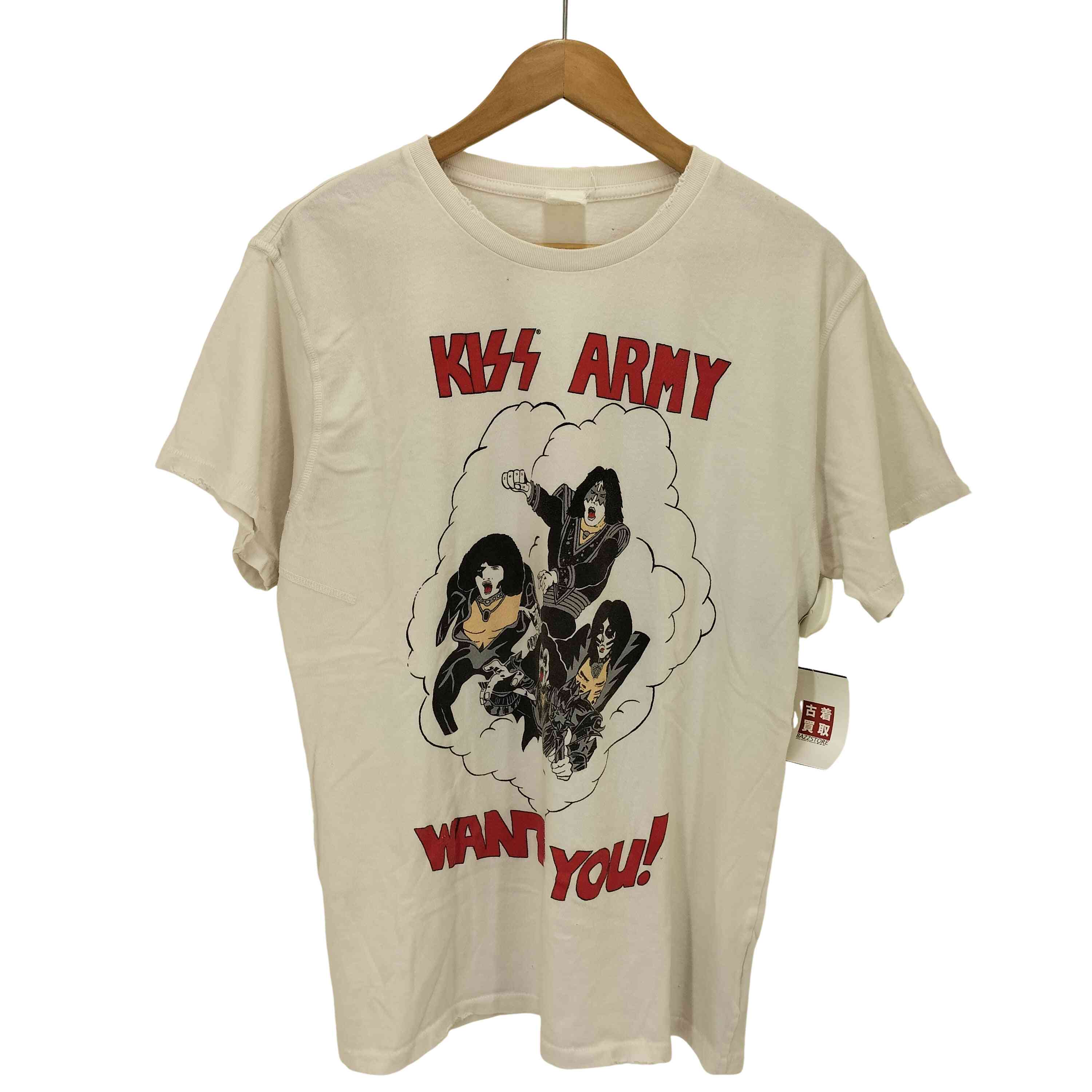 【中古】ミューズデドゥーズィエムクラス MUSE de Deuxieme Classe {{MADE WORN}} The Kiss 遊撃手衣袂 ティーシャツ レディース JPN：M