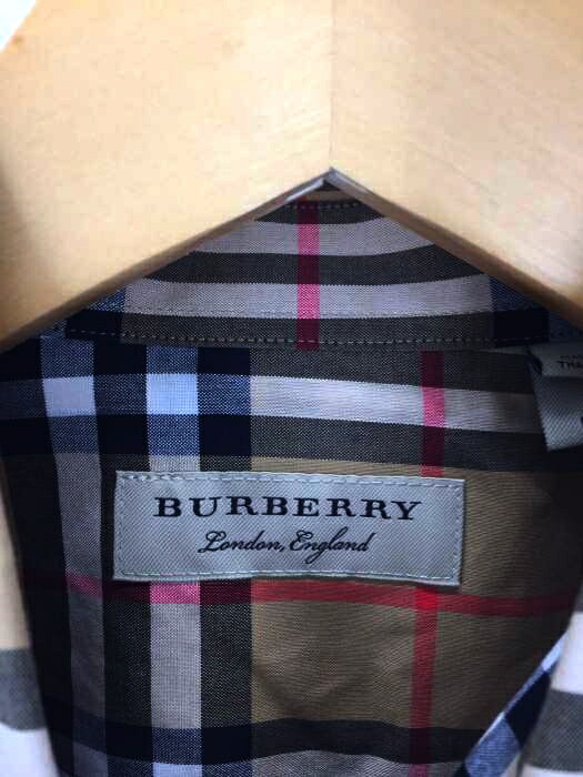 楽天市場 Burberry バーバリー シャツ メンズ 赤系 茶系 Jpn M 日本サイズ M 相当 ノバチェック ボタンダウン長袖シャツ 中古 ブランド古着バズストアbazzstore 2112 Bazzstore ブランド古着バズストア