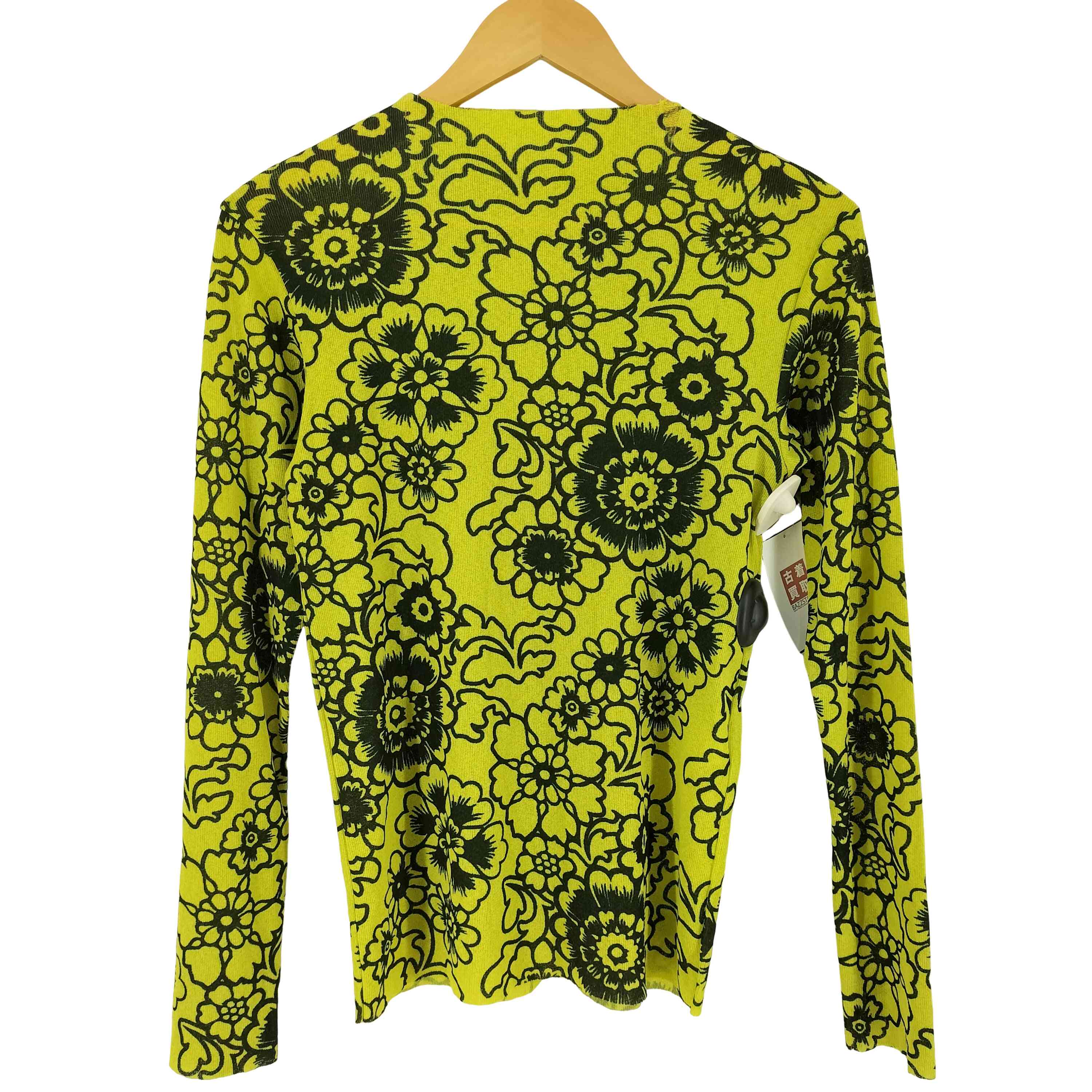 【中古】ユーズドフルギ USED古着 {{LIBRIO MENDONCA}} 花柄L/S シアーカットソー domestic レディース JPN：S