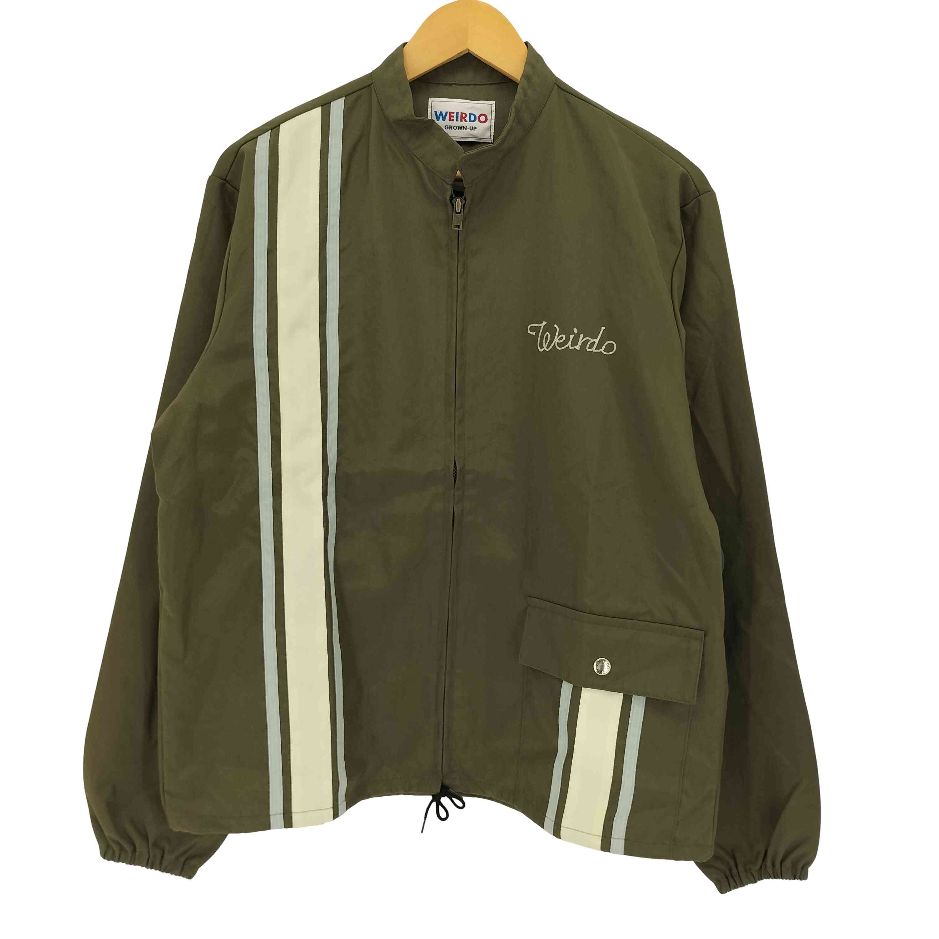 【中古】ウィアード WEIRDO 24SS EXCUSE MY DUST - RACING JACKET レーシングジャケット メンズ JPN：S ｜BAZZSTORE ブランド古着バズストア