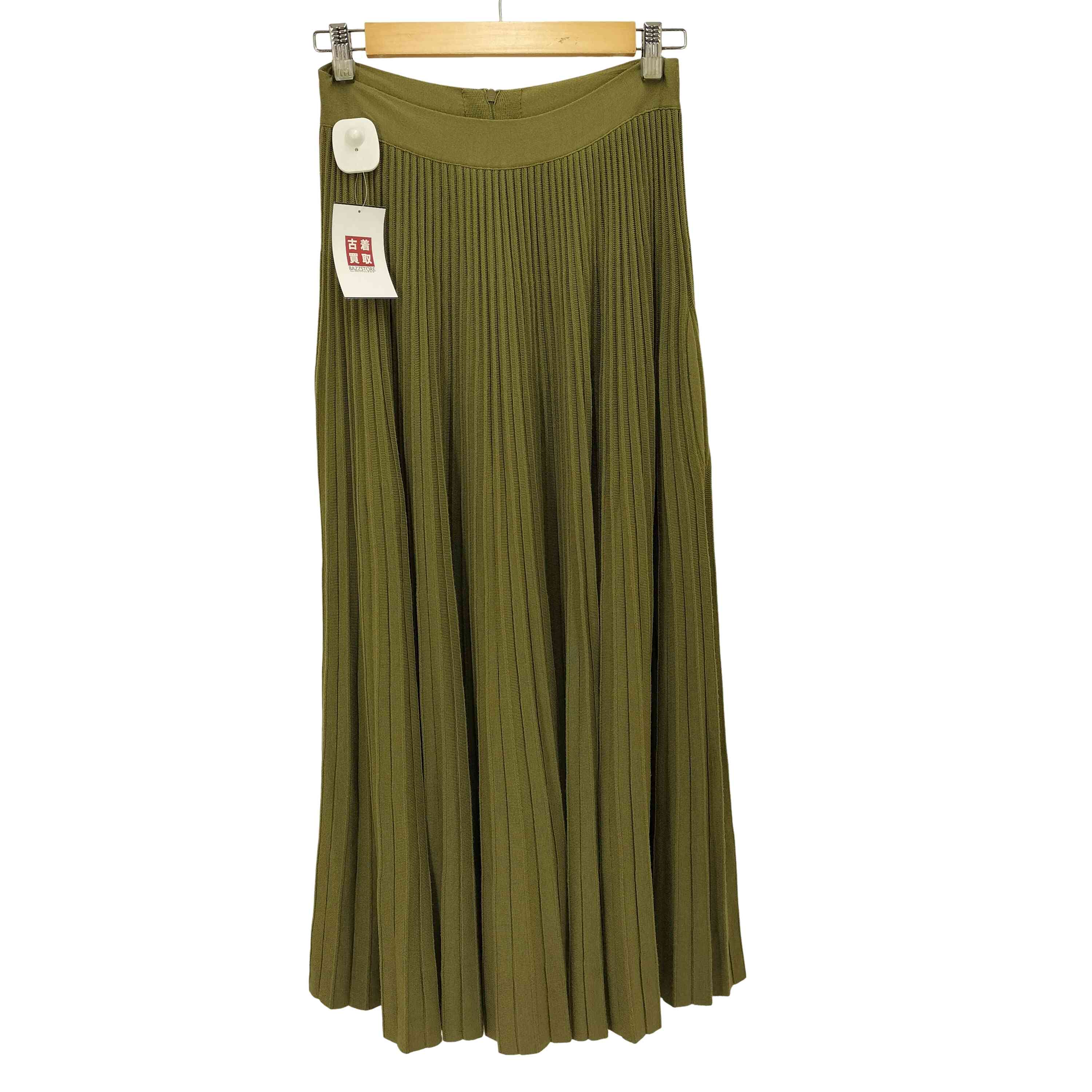 【中古】マディソン青碧 MADISONBLUE HIGH GAUGE PLEARTS SKIRT レディース JPN：XS