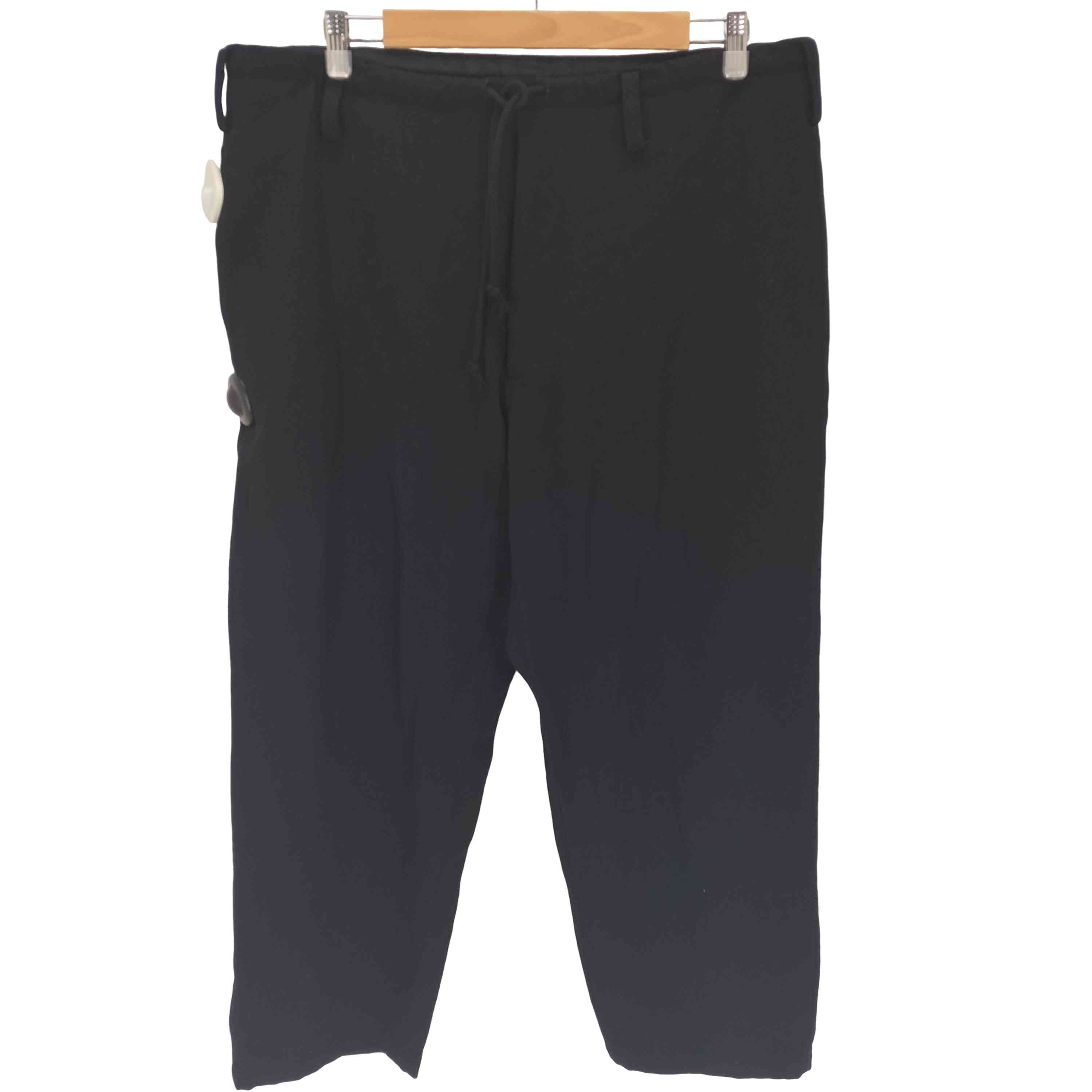 【中古】レギュレーションヨウジヤマモトメン REGULATION Yohji Yamamoto MEN 25AW GABARDINE STRING PAスラックスパンツ メンズ 1