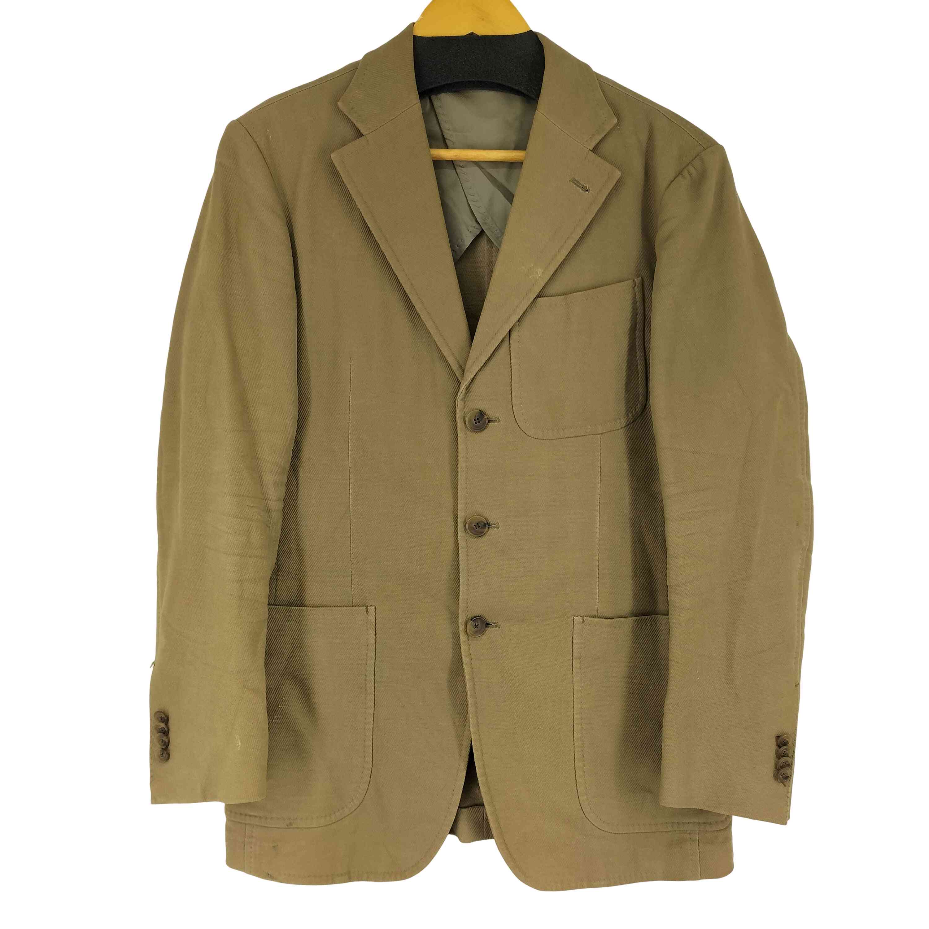 【中古】トゥモローランド TOMORROWLAND シングルブレステッド2Bジャケット メンズ 44|BAZZSTORE ブランド古着バズストア