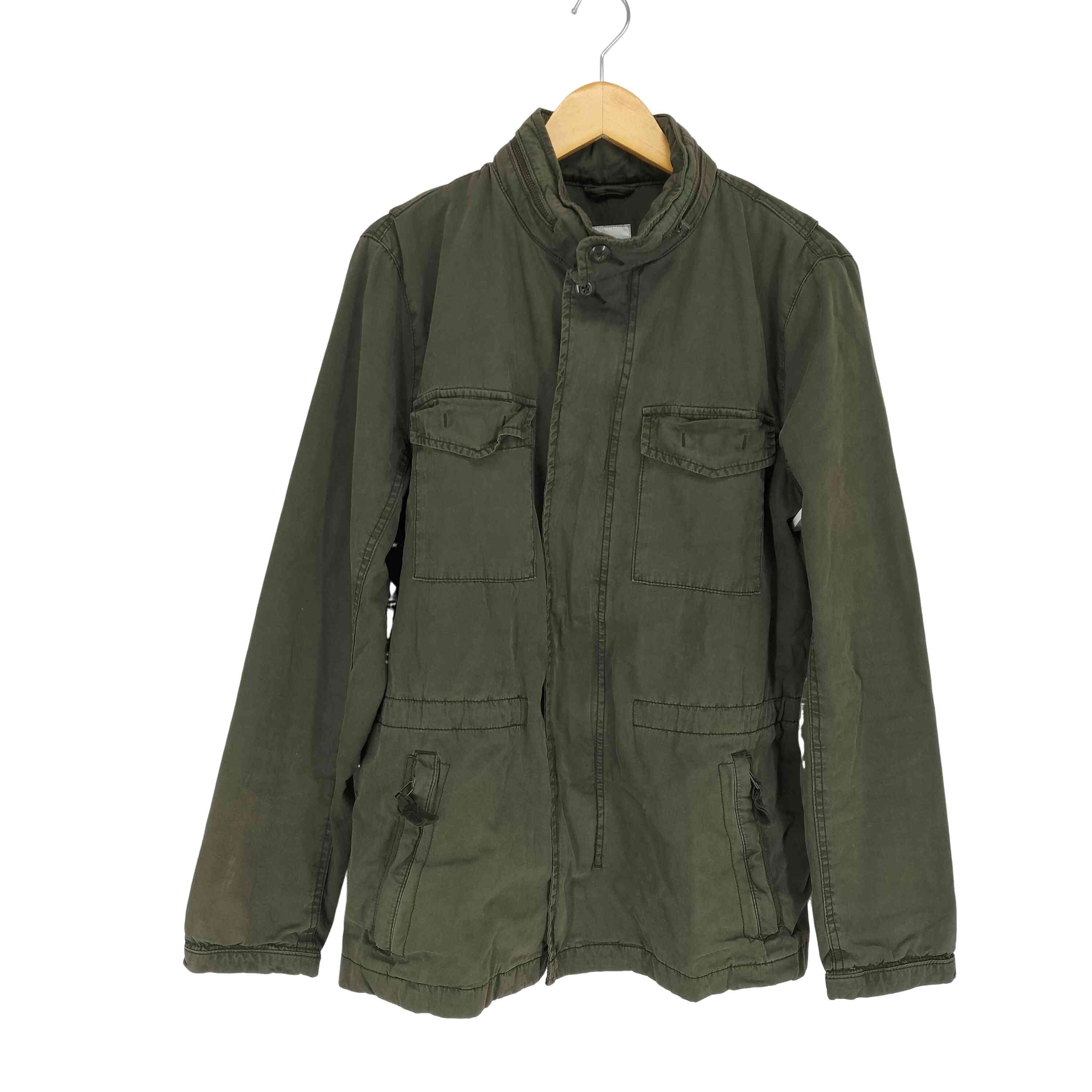 楽天市場】古着 ギャップ GAP ミリタリージャケット XXS カーキ