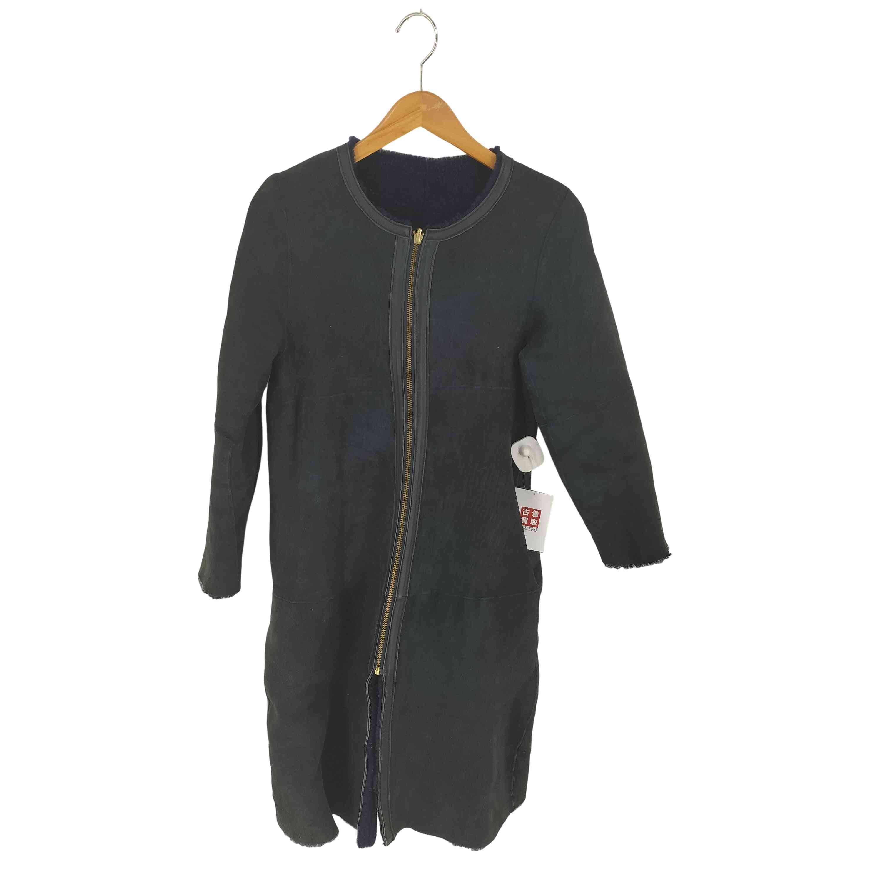 楽天市場】OHGA エコムートンコート ベージュ M '22年 新品同様