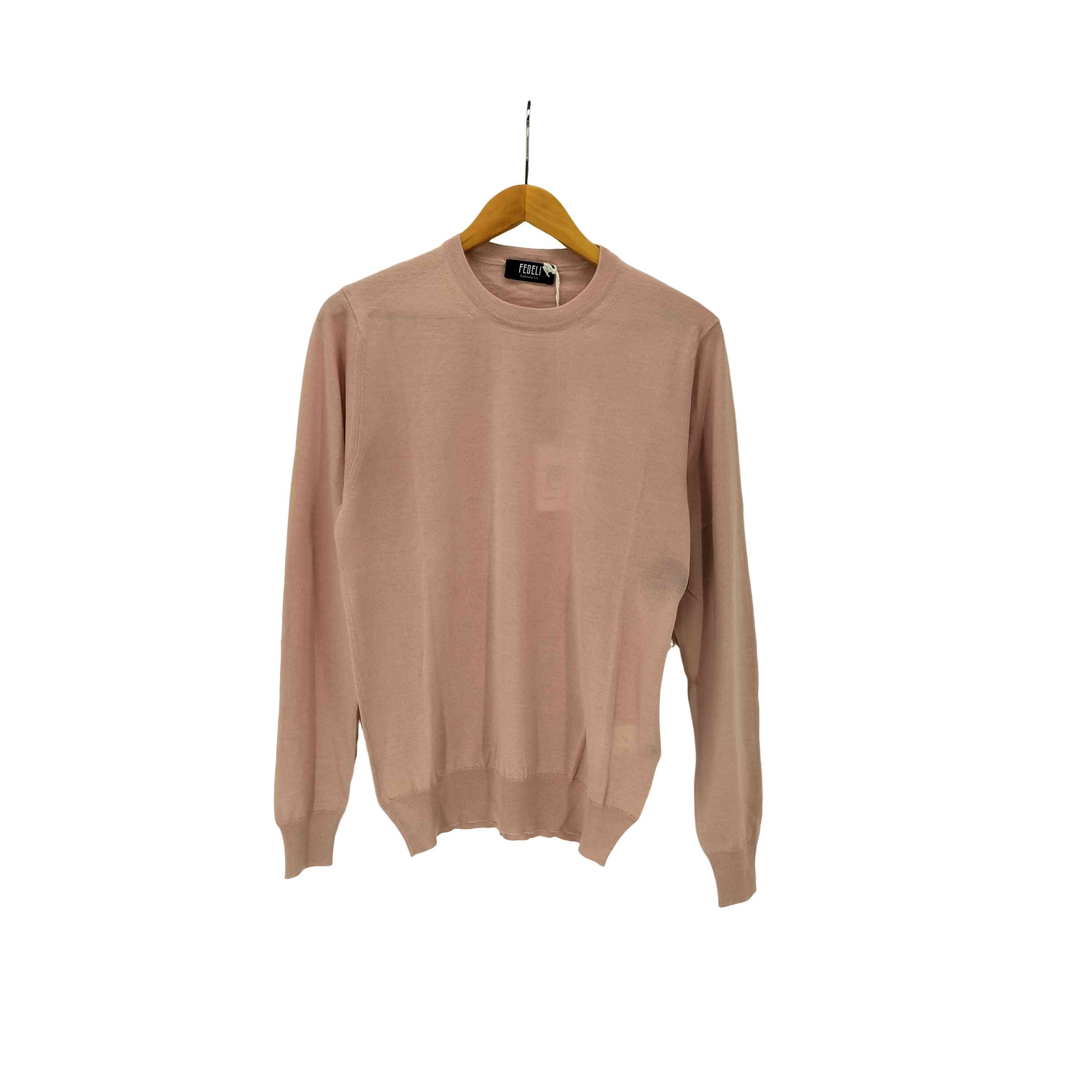 【中古】ユーズドフルギ USED古着 {{FEDELI}} Seta Sweater セタ ティーシャツ カシミール混 メンズ EUR：48