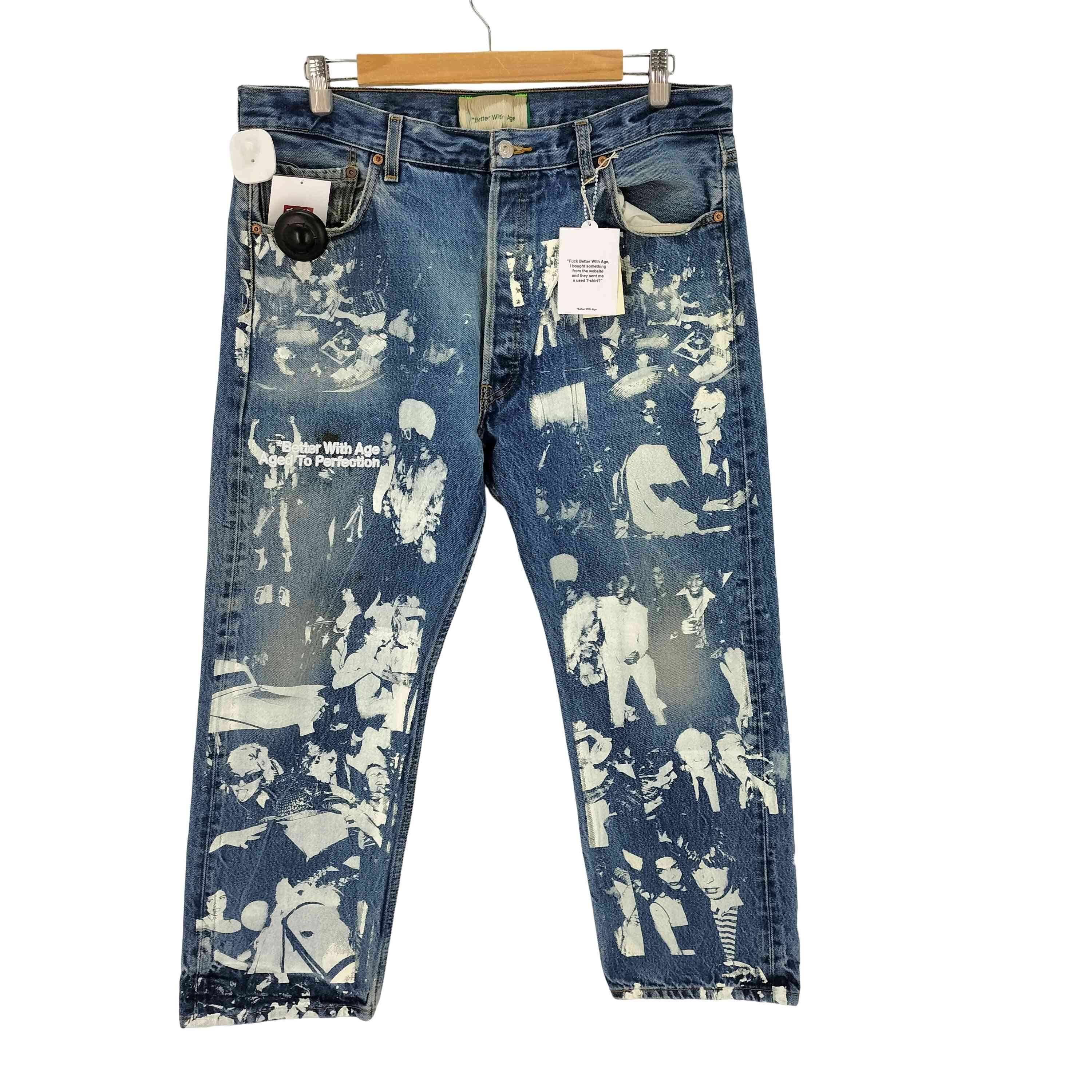 【中古】ユーズドフルギ USED古着 {{Better With Age}} Banquet Denim メンズ  W38 L30