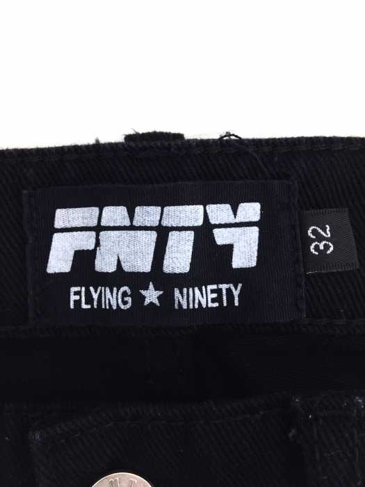 楽天市場 フライングナインティー Fnty デニムパンツ メンズ 黒系 32inch Fnty The Flame Pants 中古 ブランド古着バズストアbazzstore 280120 Bazzstore ブランド古着バズストア