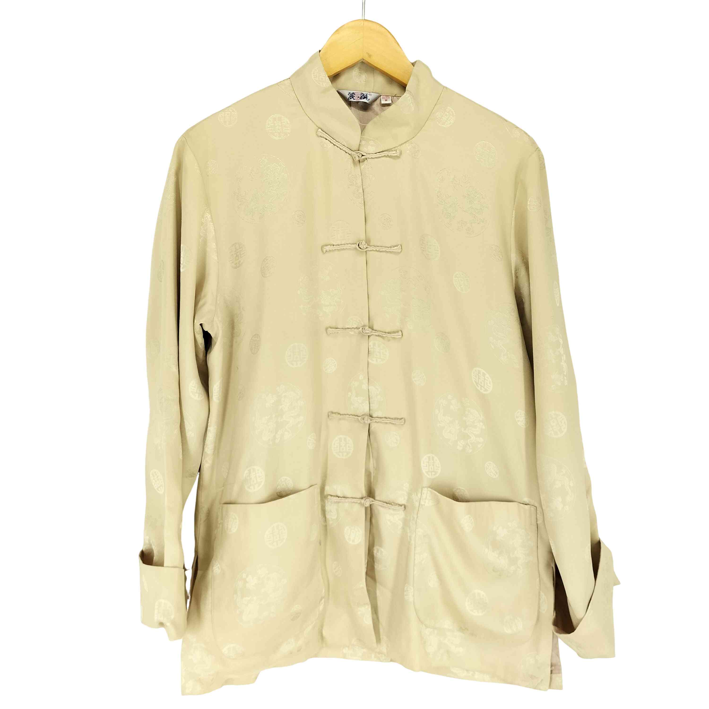 楽天市場】【中古】美品 PAPAS パパス 先染め チャイナボタン