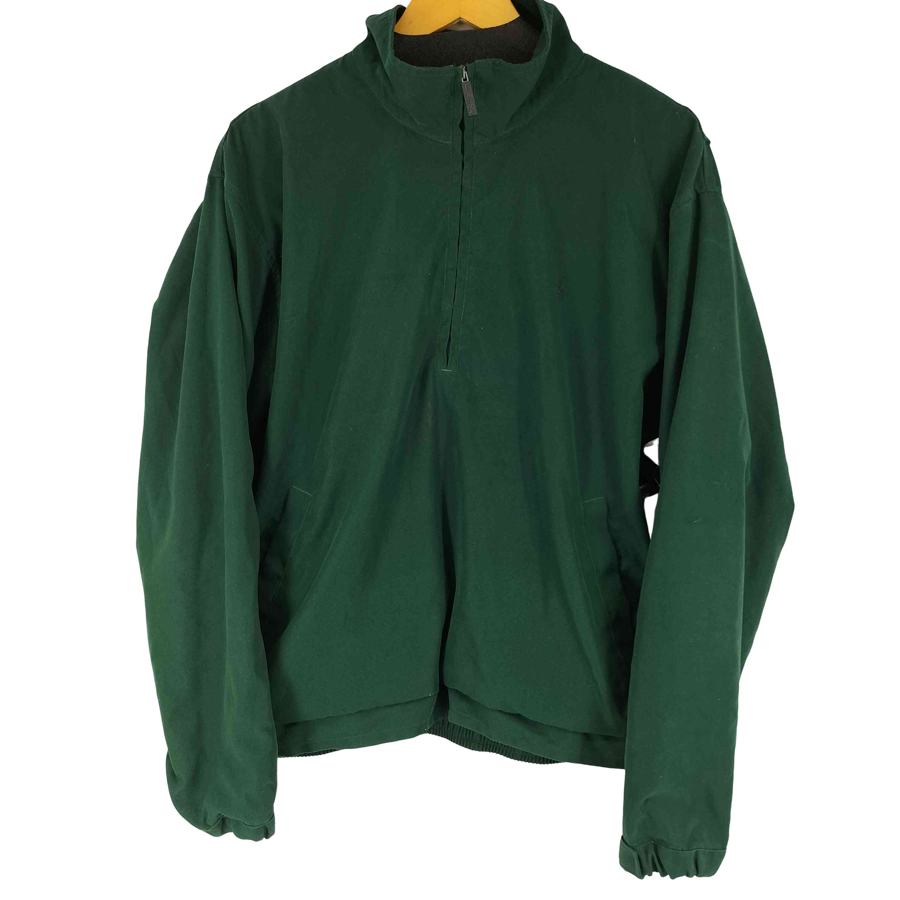 【中古】ポロゴルフラルフローレン POLO GOLF RALPH LAUREN 90S スモールポニー刺しゅう ハーフジッププルオーバー メンズ JPN：L