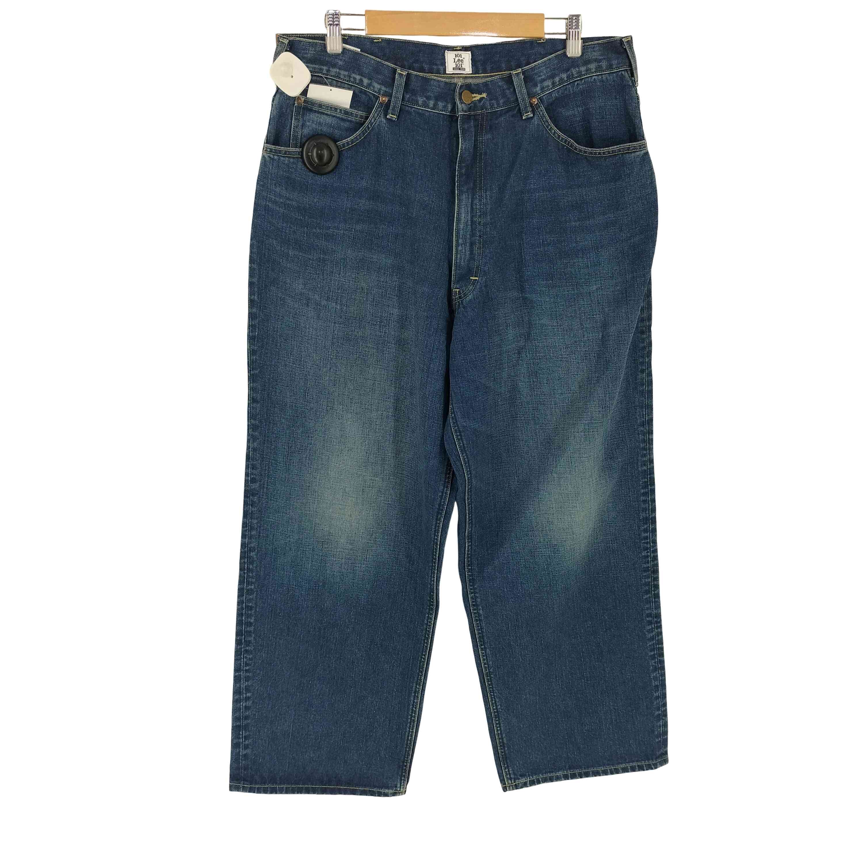 【中古】ロバート・エドワード・リー Lee 【101 101周年不死化人並み外れた青写真】ANNIVERSARY 101-Z LOOSE ルーズデニムパンツ メンズ  L