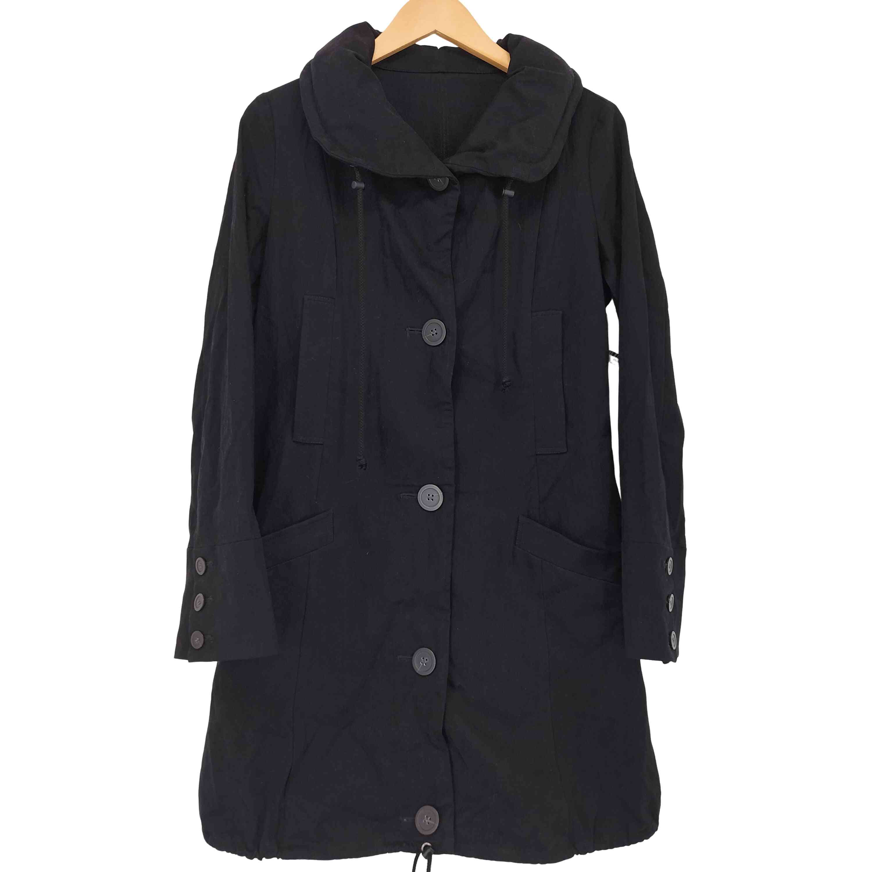 bajra バジュラ モッズコート 1 黒 ブラック 楽天市場】【中古】バジュラ bajra ポリエステルモッズコート メンズ