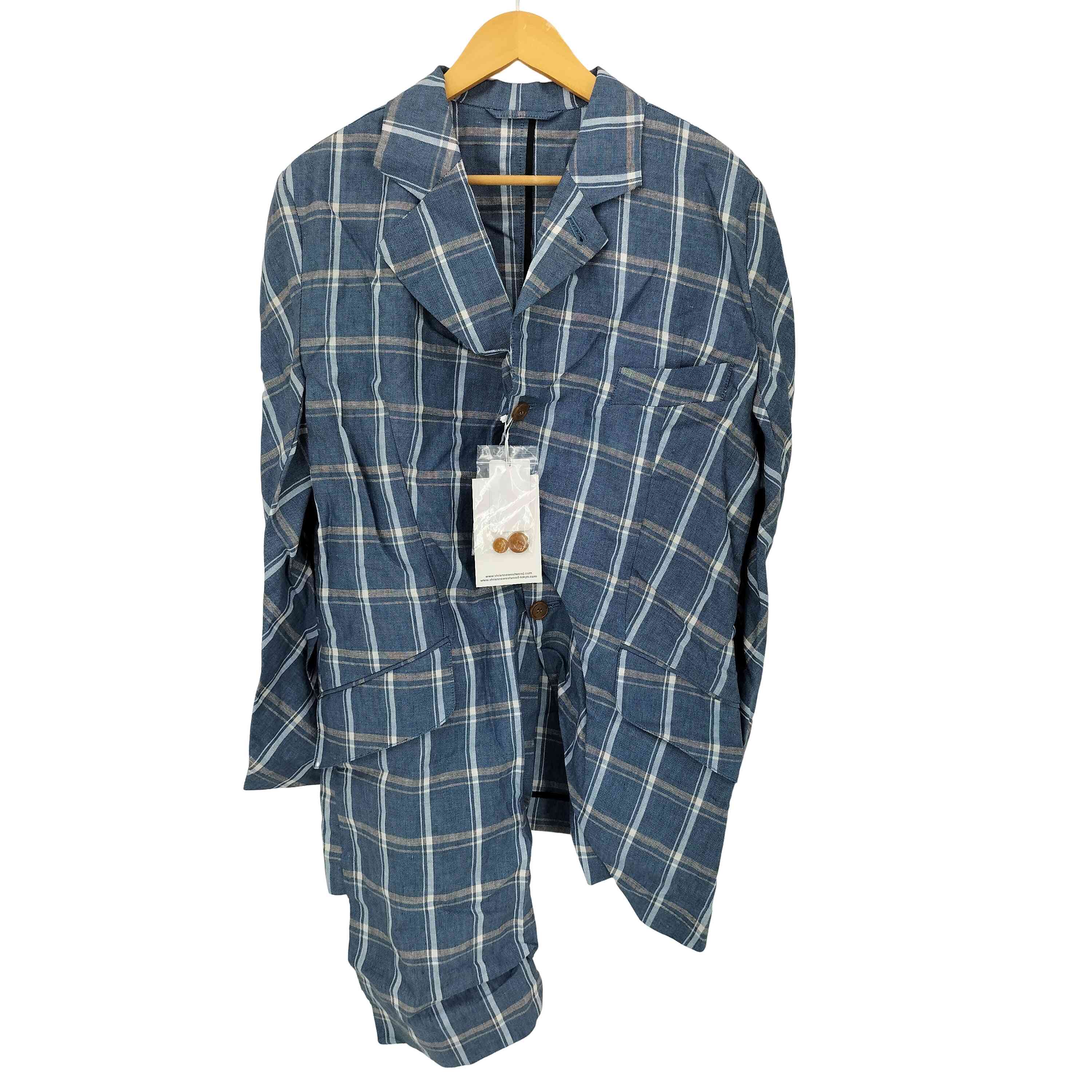 送料関税込み★Vivienne Westwood★ストライプ コットンブレザー 送料関税込み☆Vivienne Westwood☆ストライプ コットンブレザー