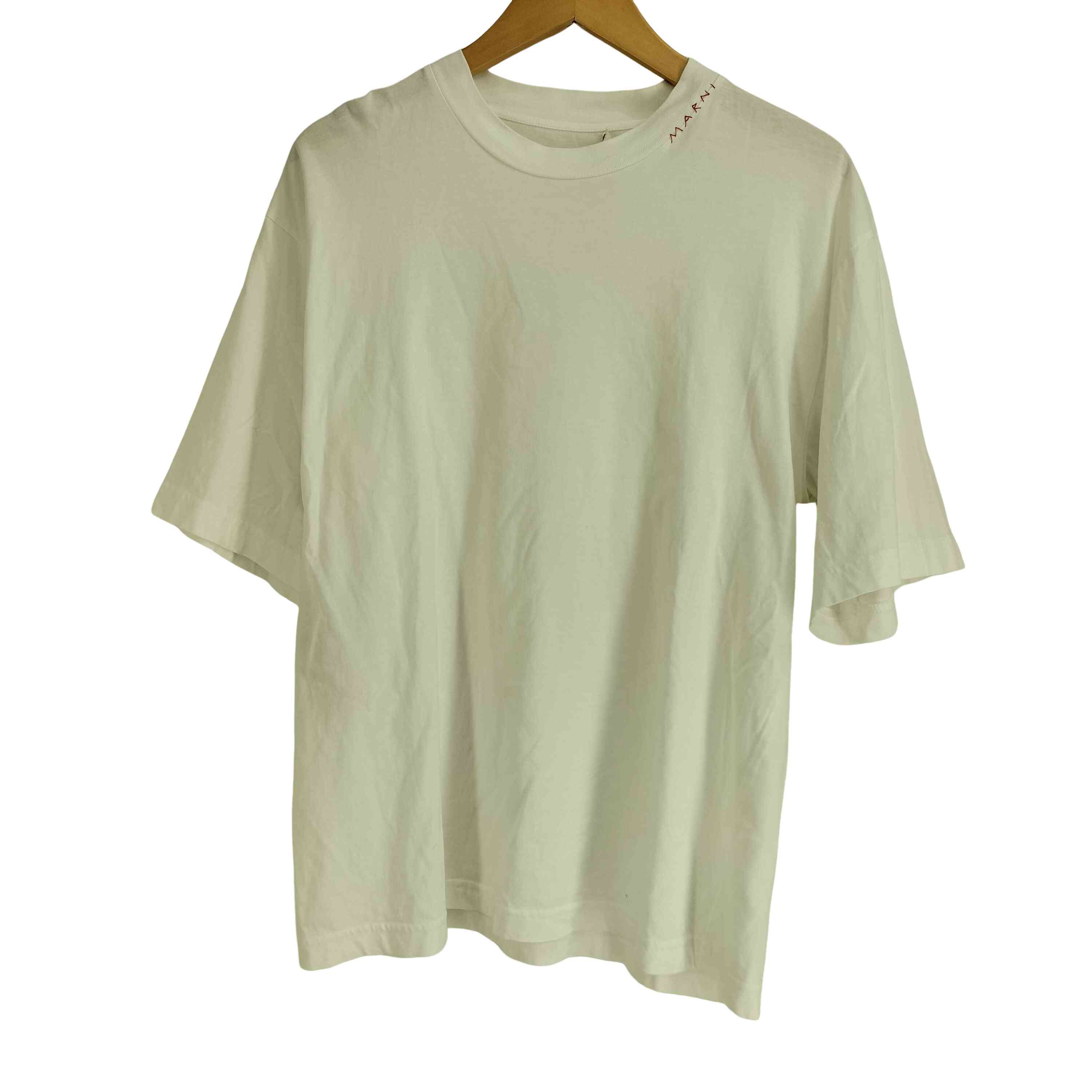 【中古】マルニ MARNI 24AW オーガニック ジャージーコットン製 クルーネック 半袖 Tシャツ メンズ EUR：44 11,707円