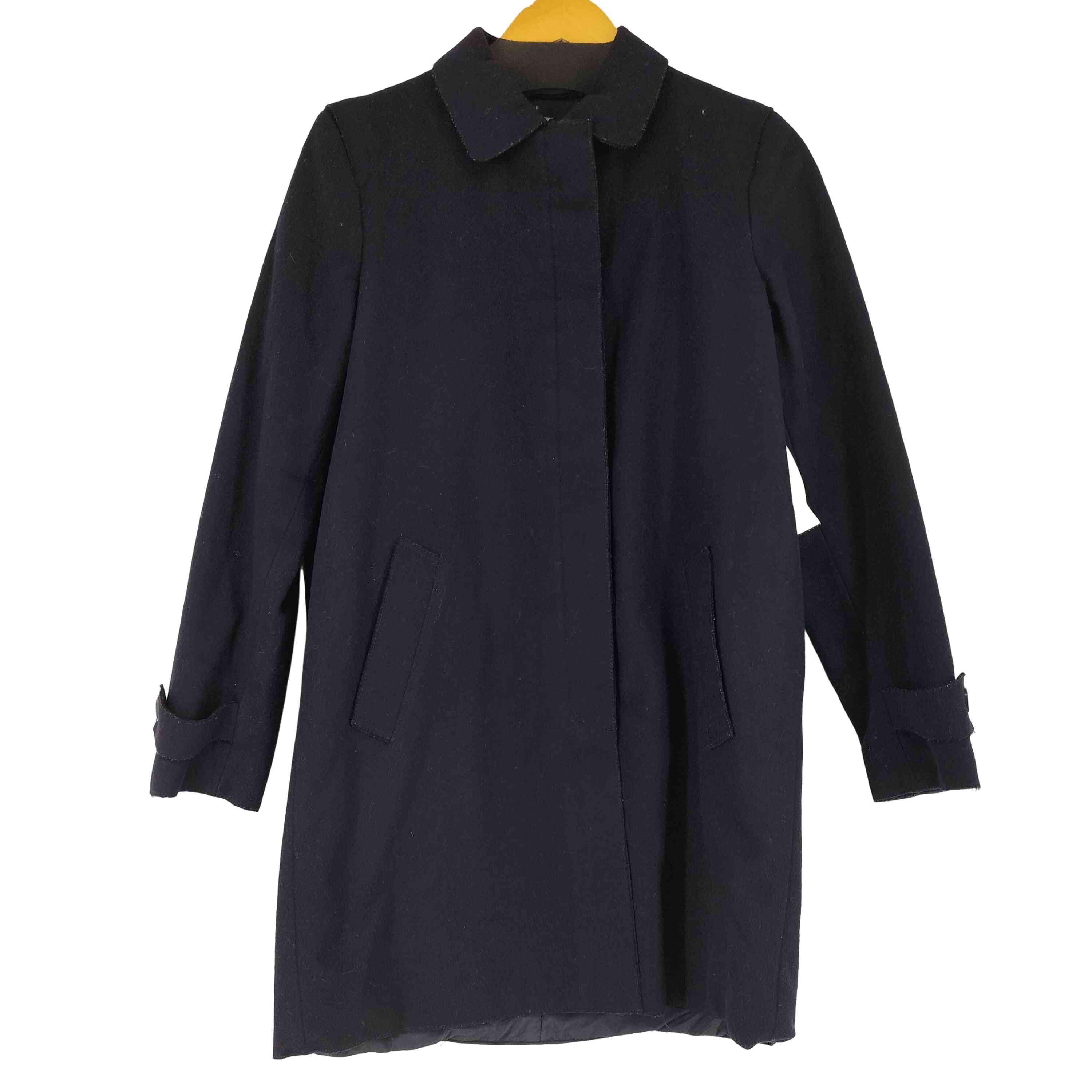 【中古】ラルディーニ RVR LARDINI リバーシブル ウールナイロンコート メンズ UK：40