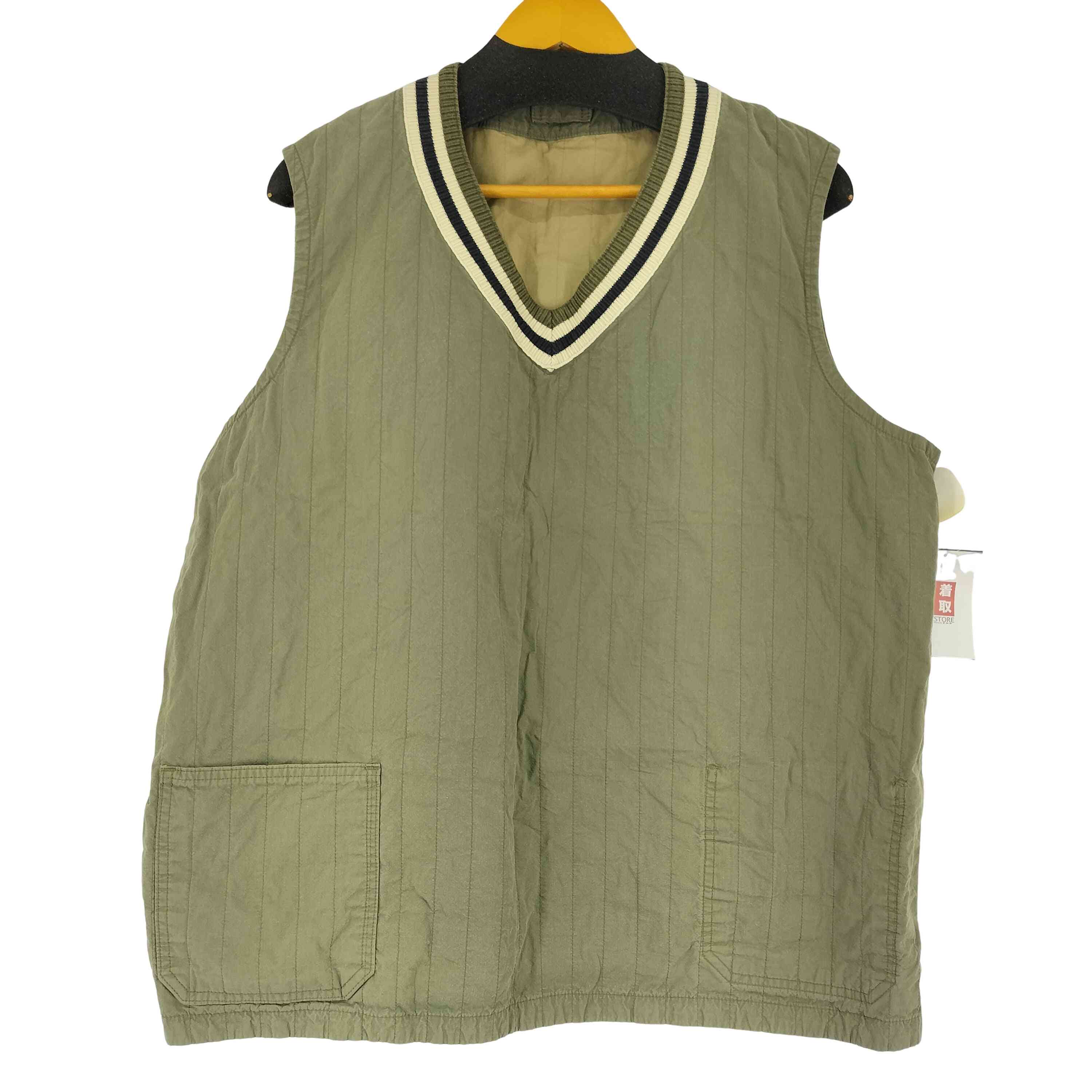 ナイジェルケーボン　リバーシブル　リネン　フレンチホスピタルベスト 楽天市場】Nigel Cabourn / FRENCH HOSPITAL VEST REVERSIBLE