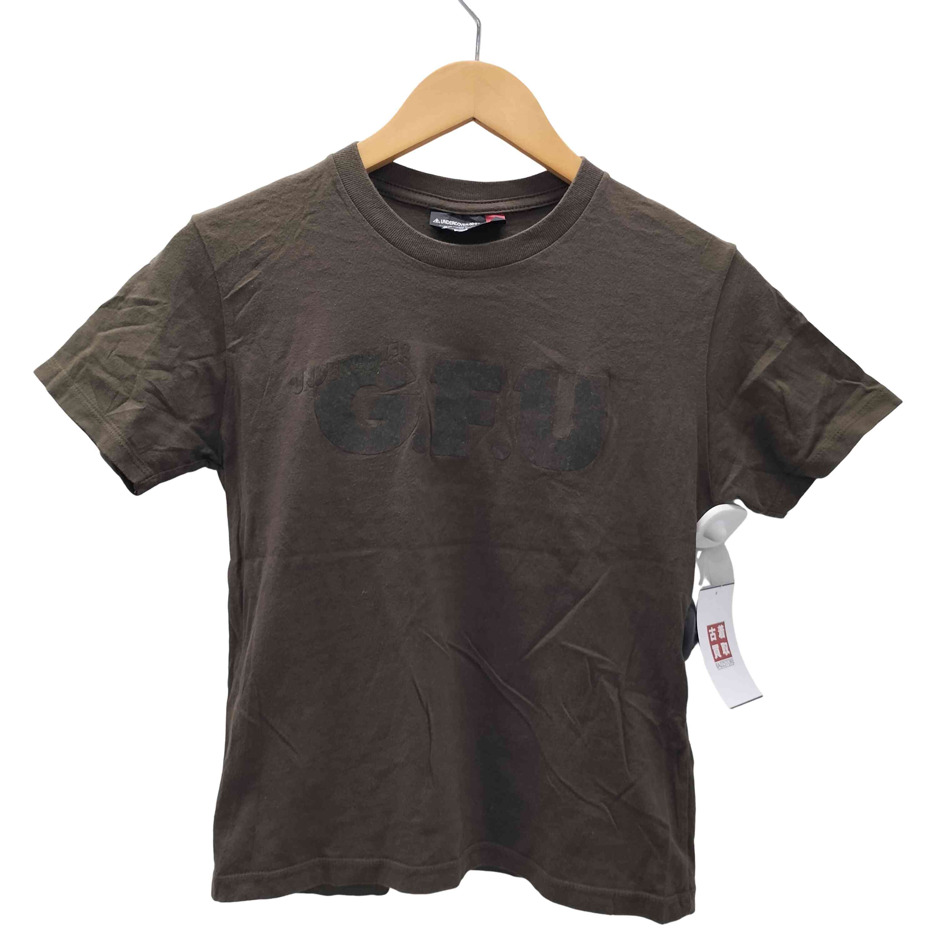 【中古】アンダー押しかぶせる UNDERCOVER 00AW MELTING POT期 G.F.U フロッキープリント プルオーバー レディース JPN：S
