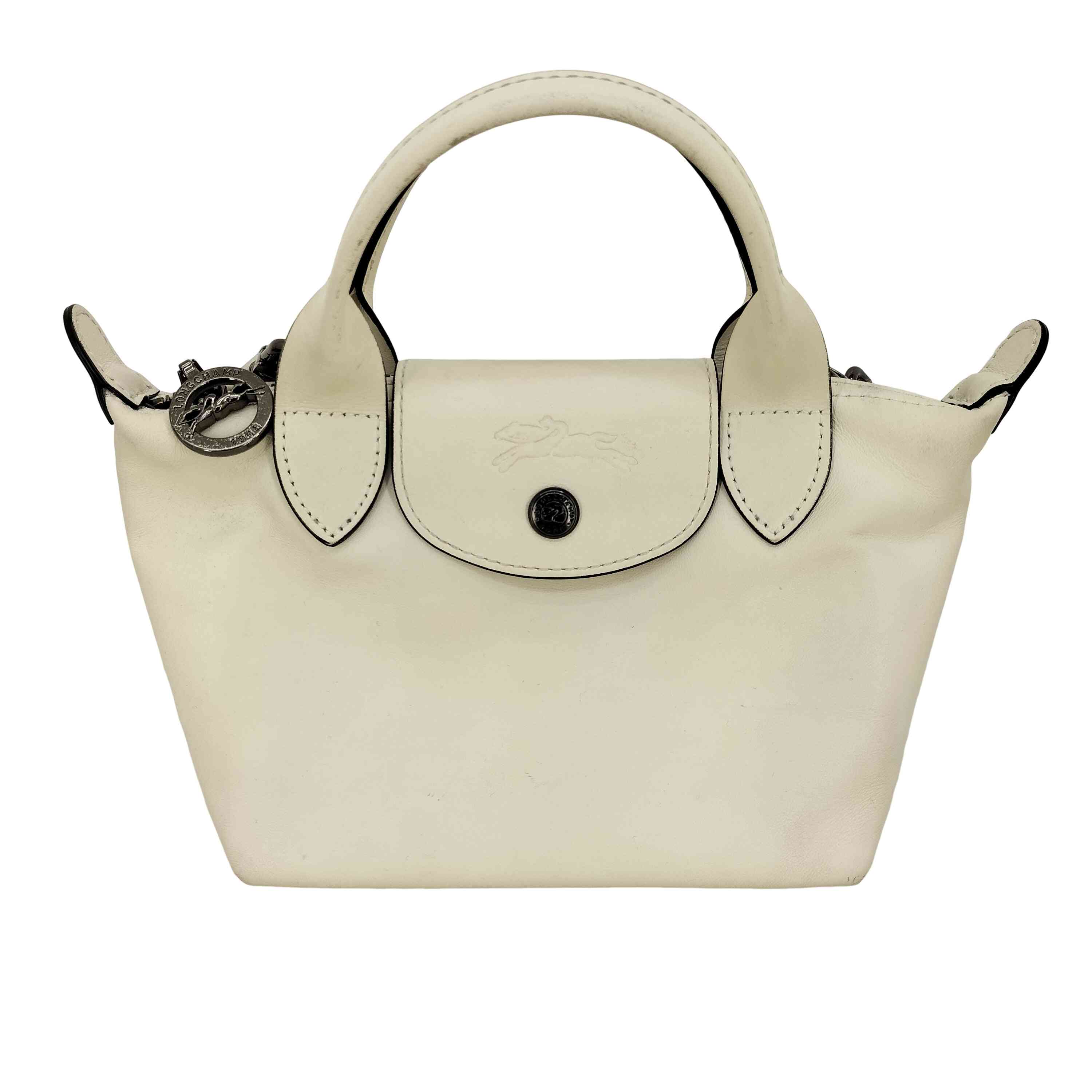 【中古】ロンシャン LONGCHAMP ル プリアージュエクストラ XS とっ始め手持ち部分御徒面子 レディース  XS