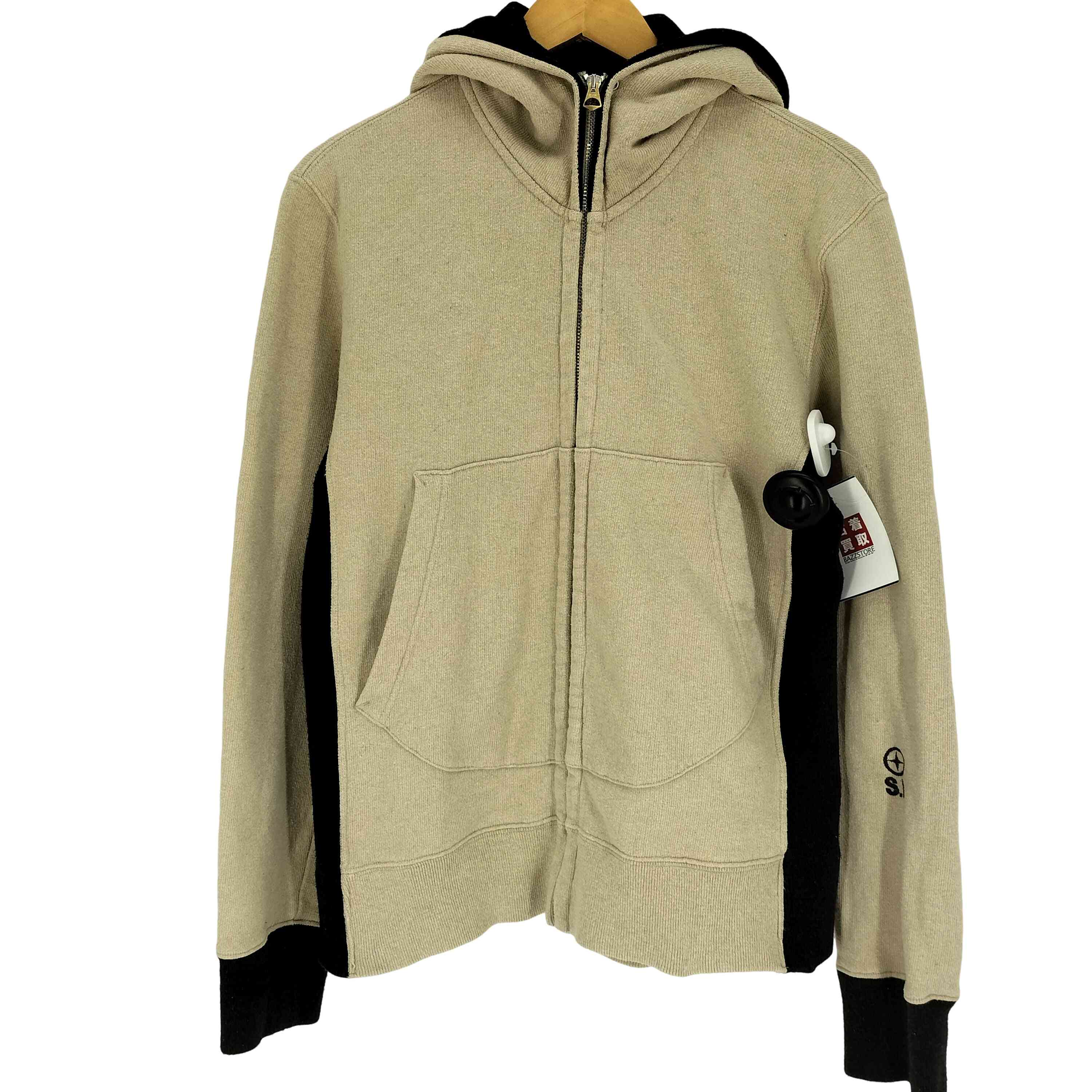 【中古】ストーンアイランド STONE ISLAND SPORTWEAR 2006AW イタリア製  Paul Harvey ポールハーヴェイ期  Denims ジップアップ パーカー メンズ import：L